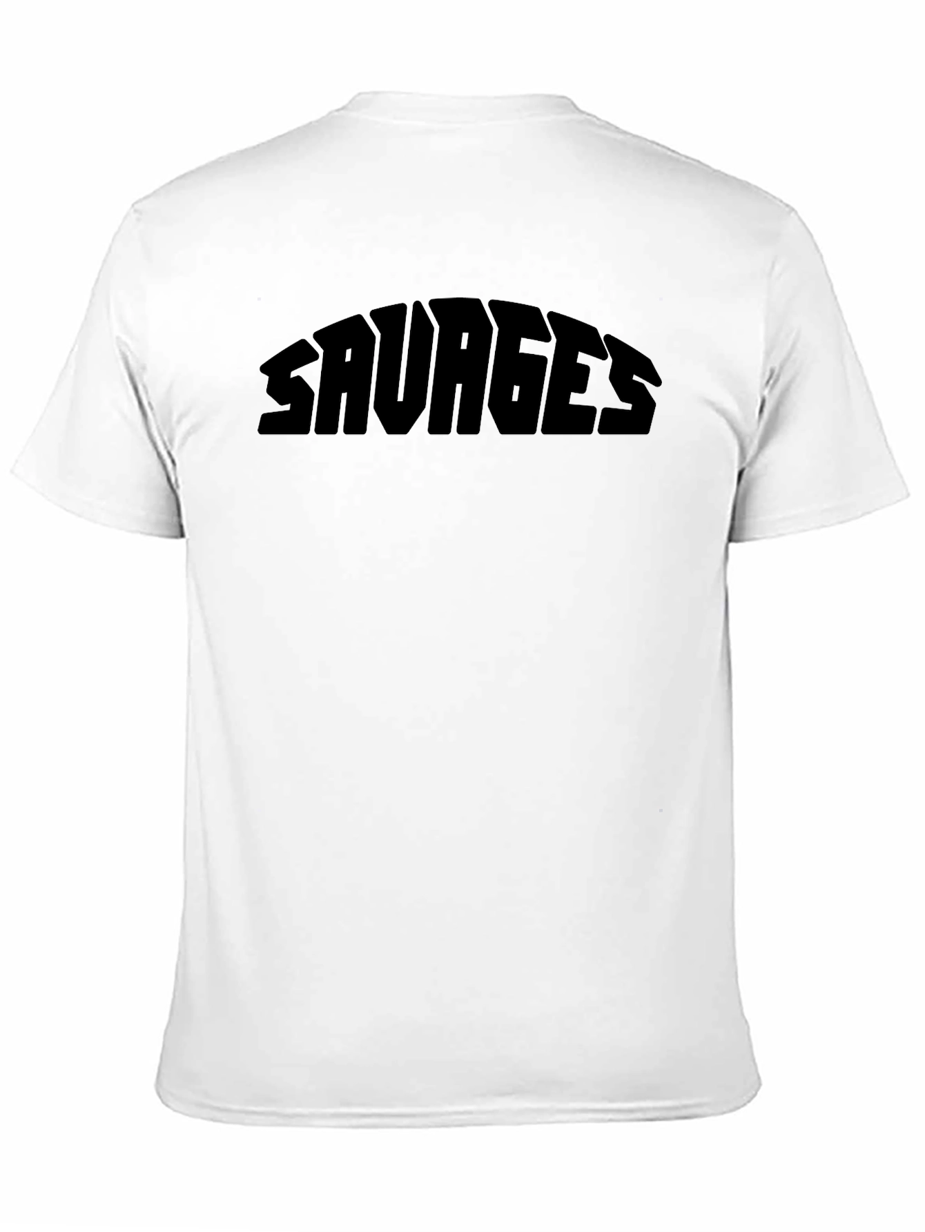 Savages Graphic Print Black T-Shirt