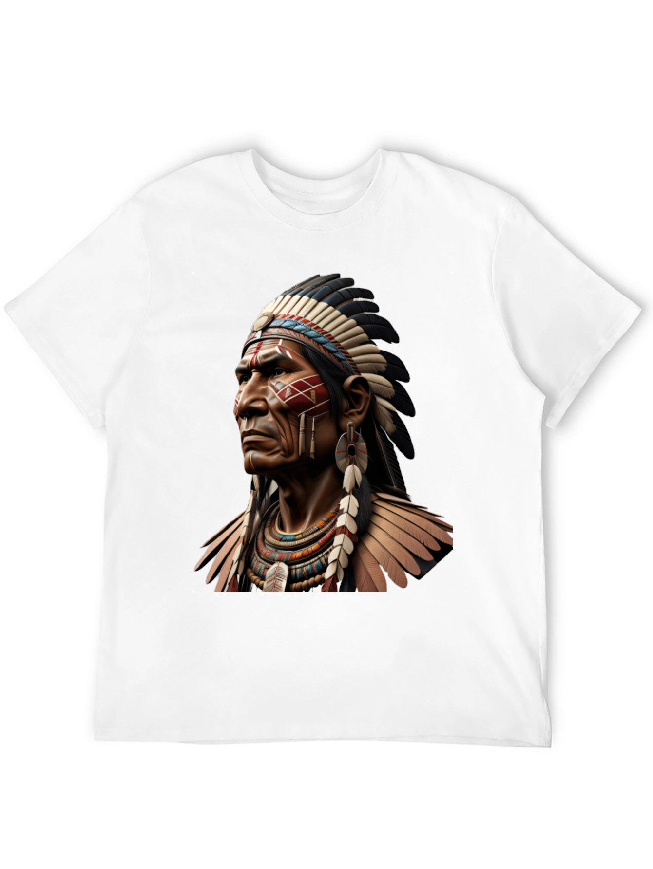 Native American Chief Graphic Tee