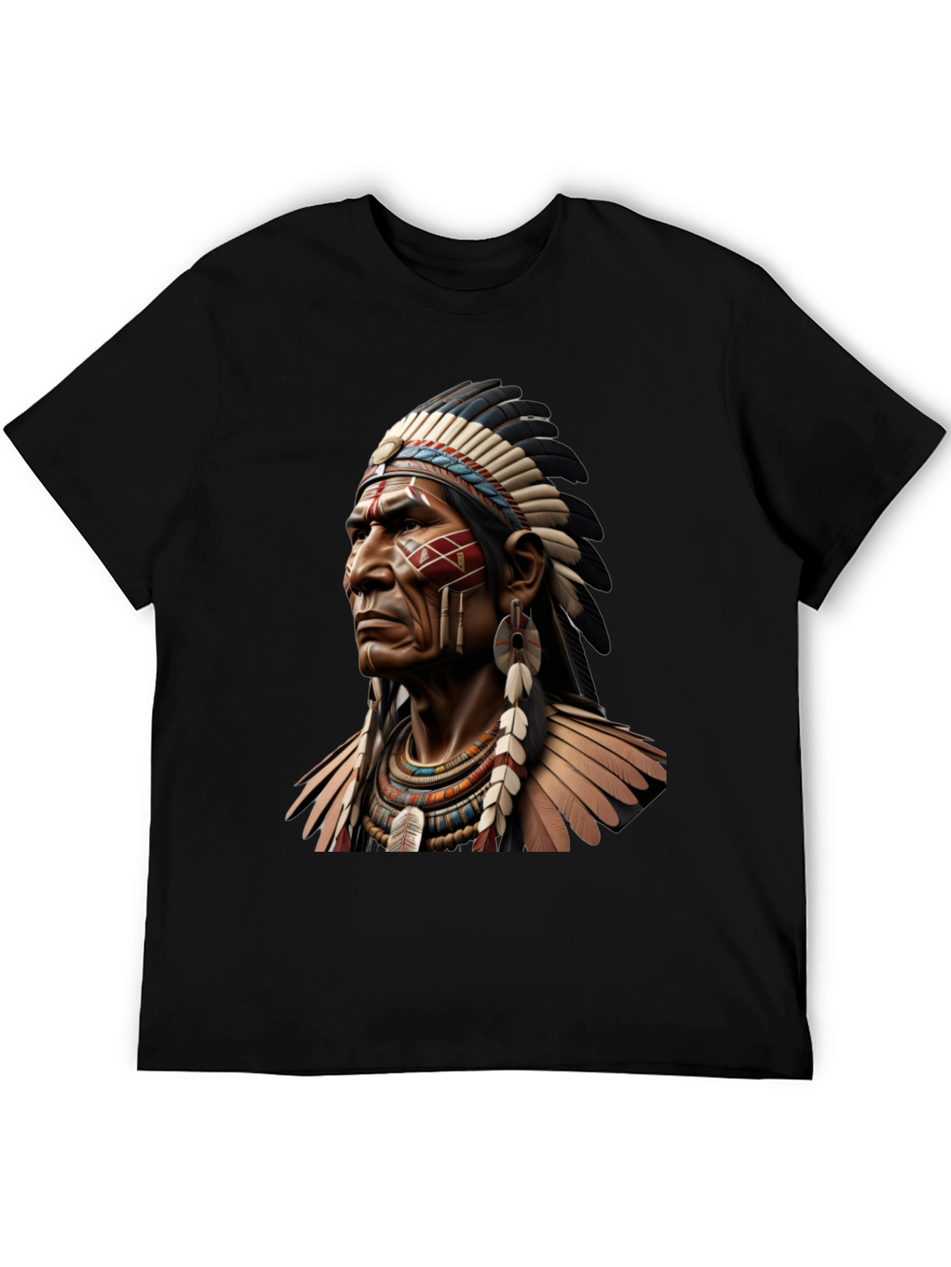 Native American Chief Graphic Tee