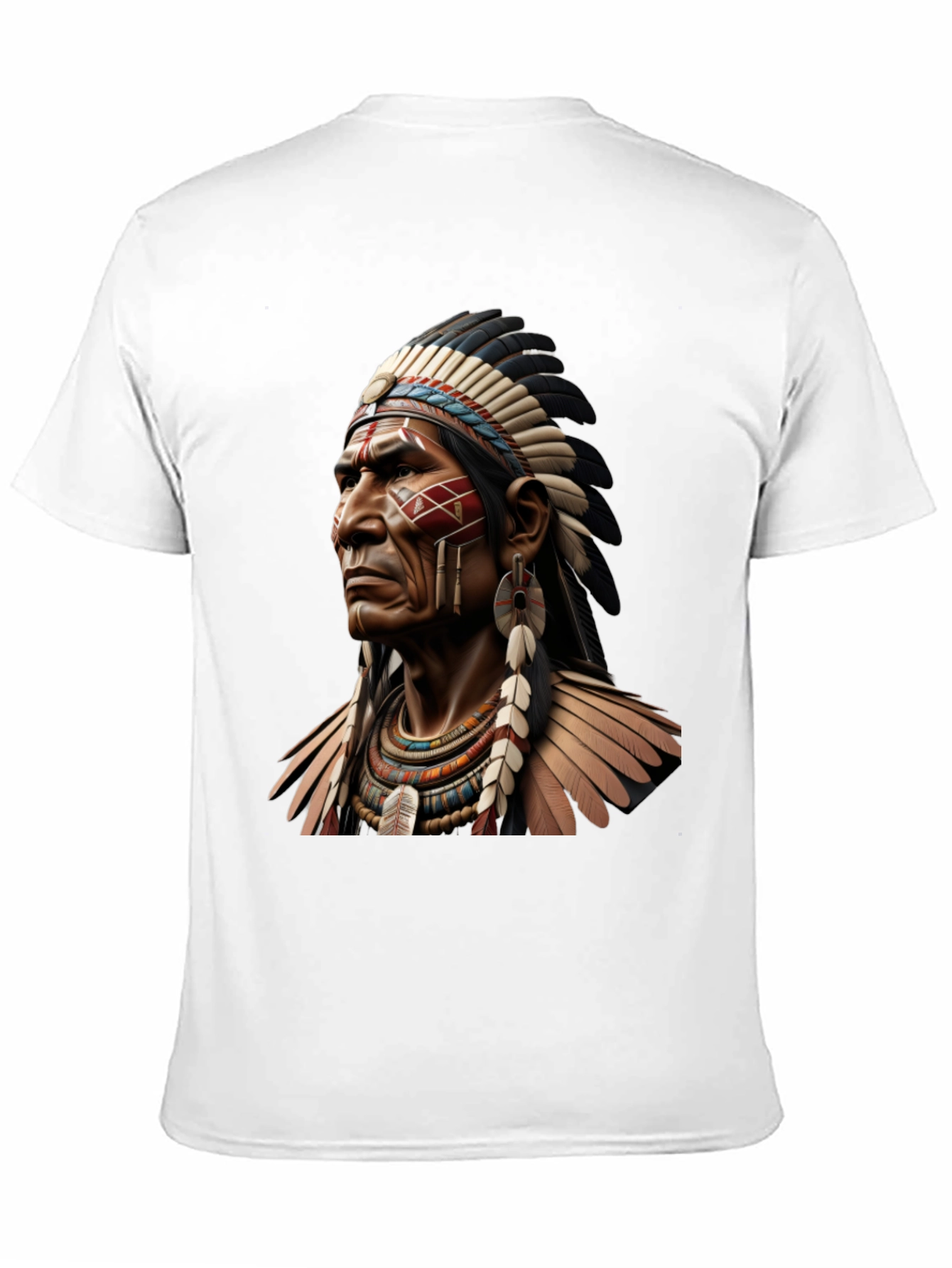 Native American Chief Graphic Tee
