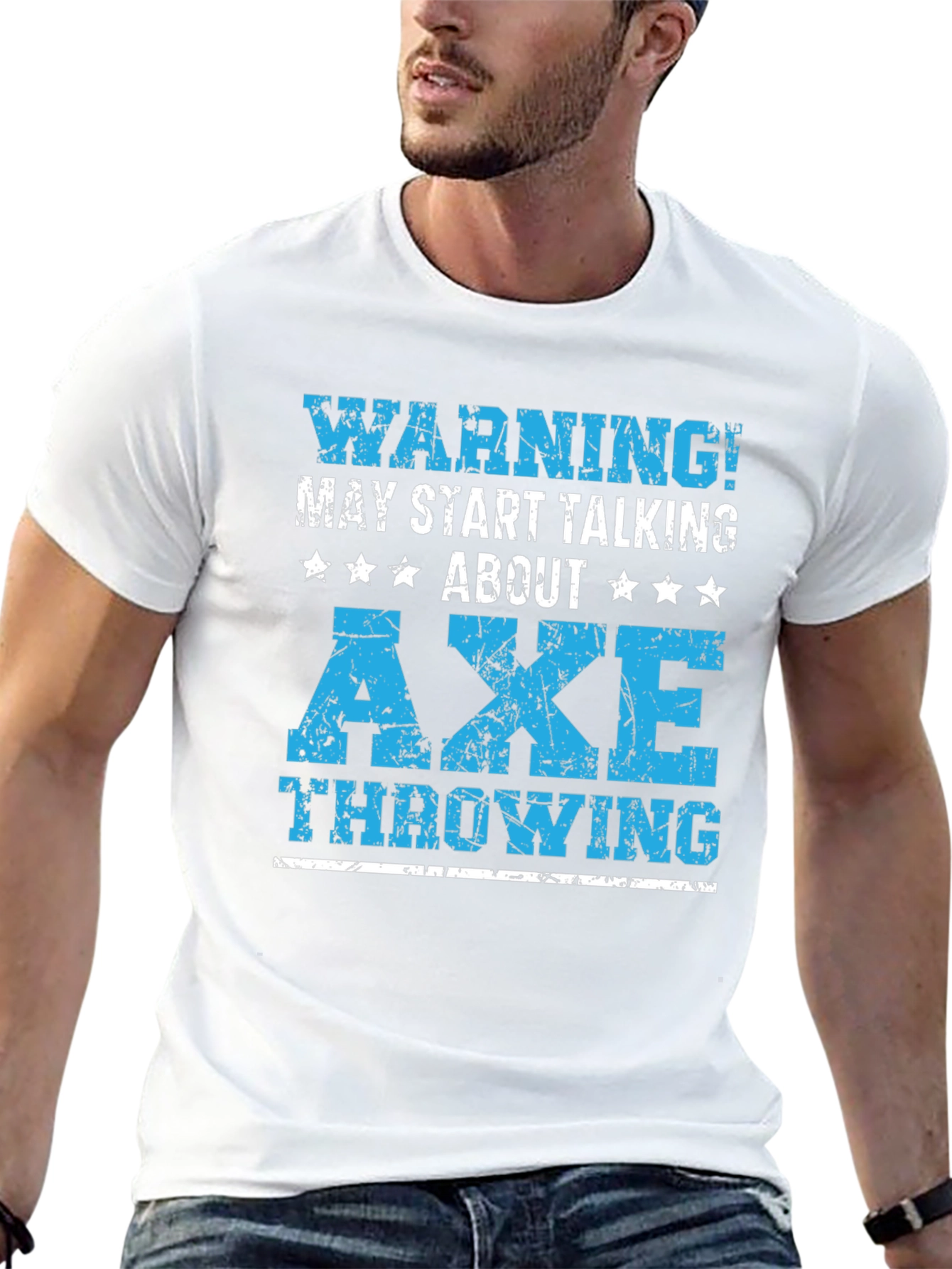 Warning! Axe Throwing T-Shirt