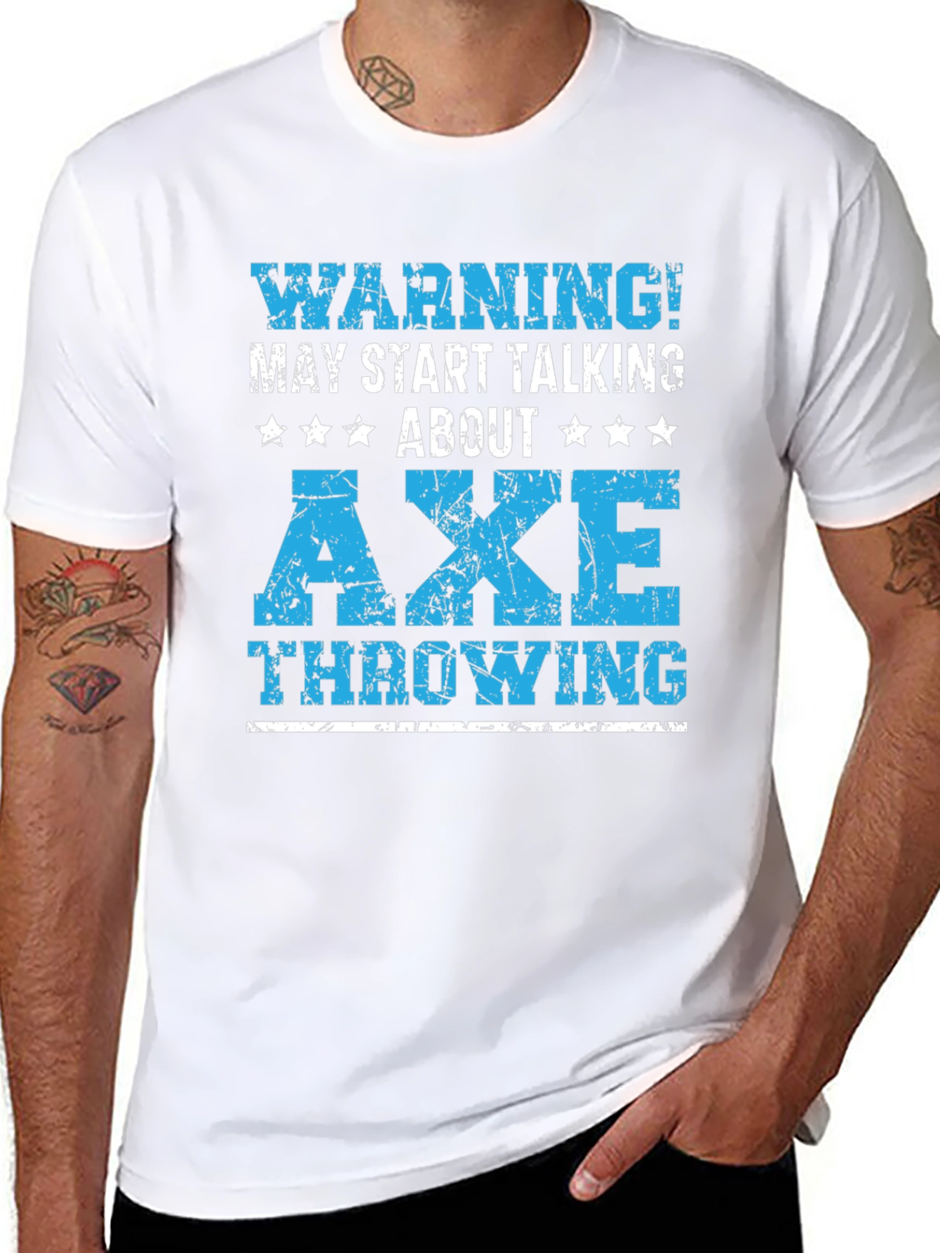 Warning! Axe Throwing T-Shirt