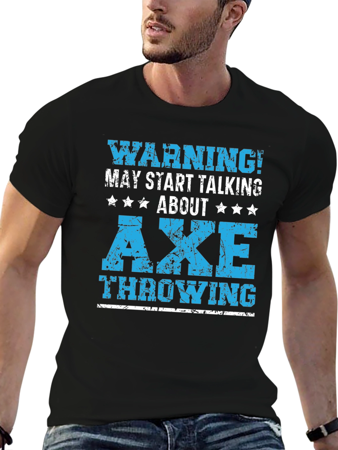 Warning! Axe Throwing T-Shirt
