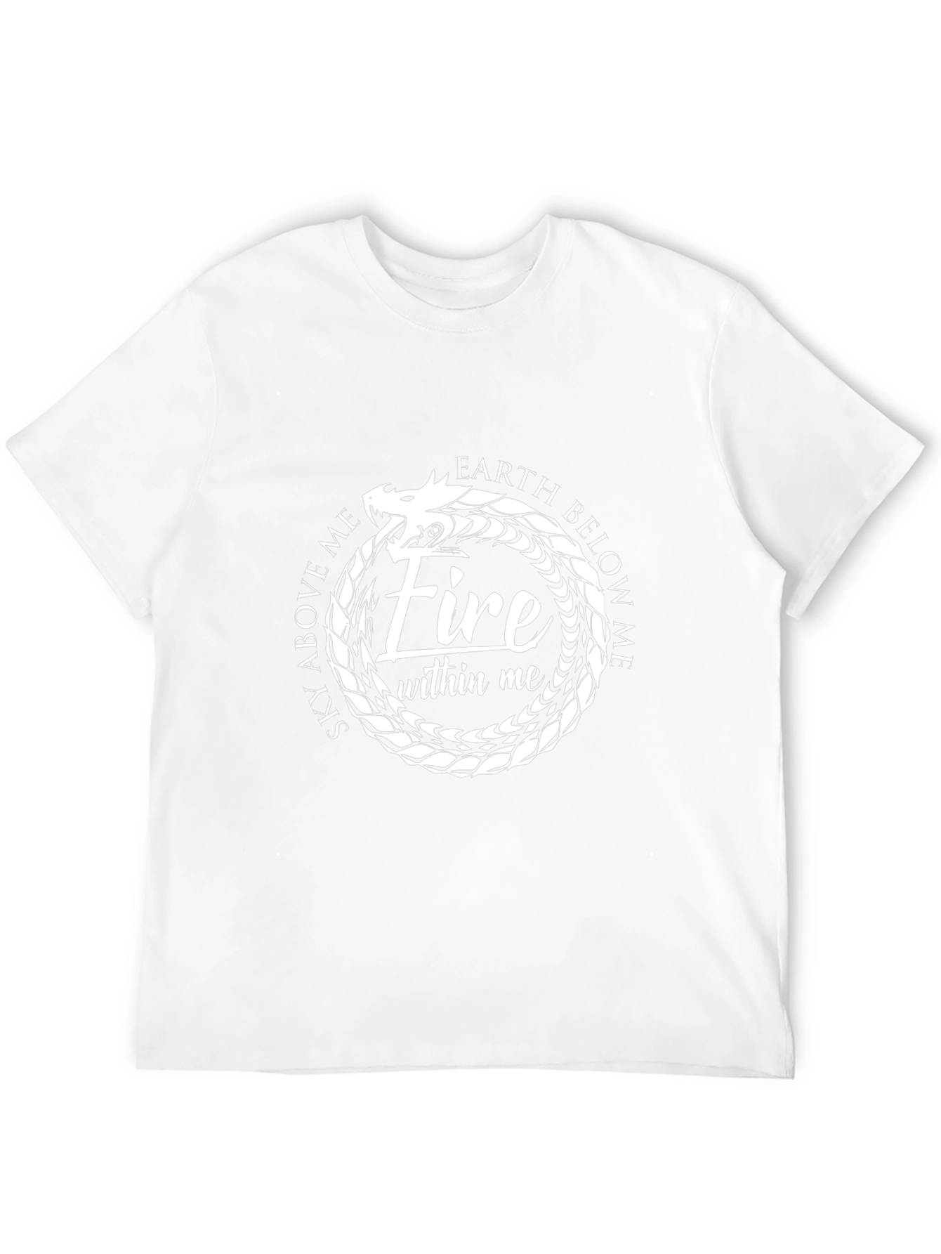 Ouroboros Fire Graphic T-Shirt