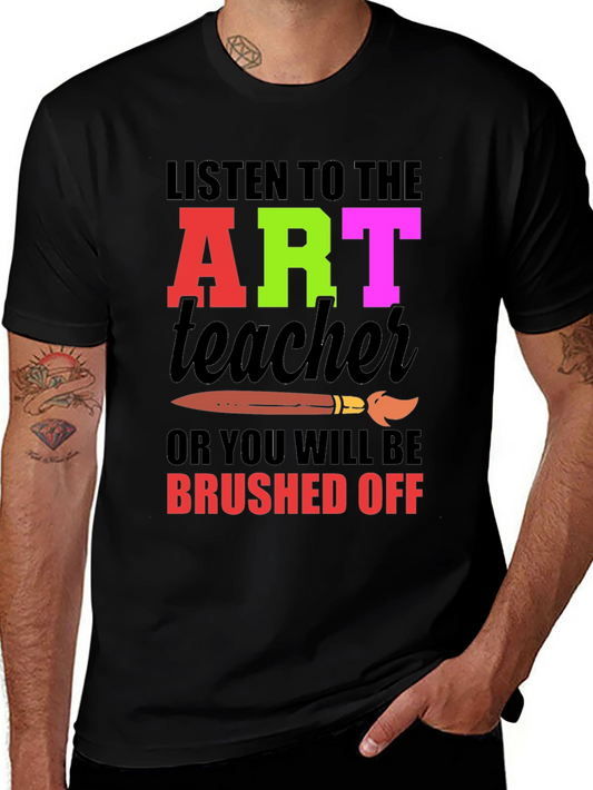 Art Teacher Graphic Tee - Brushed Off