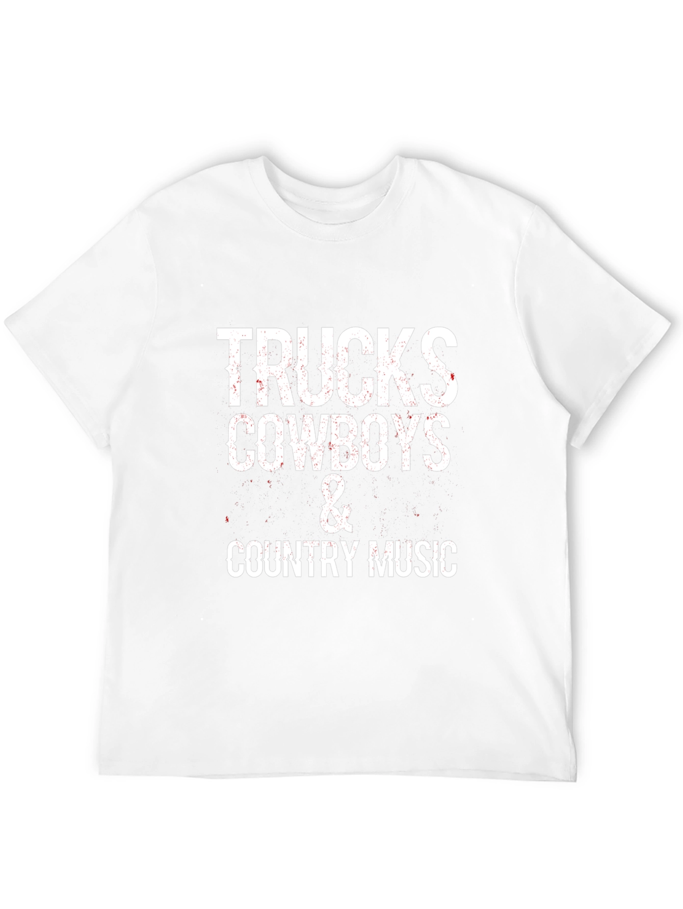 Trucks Cowboys & Country Music Graphic Tee