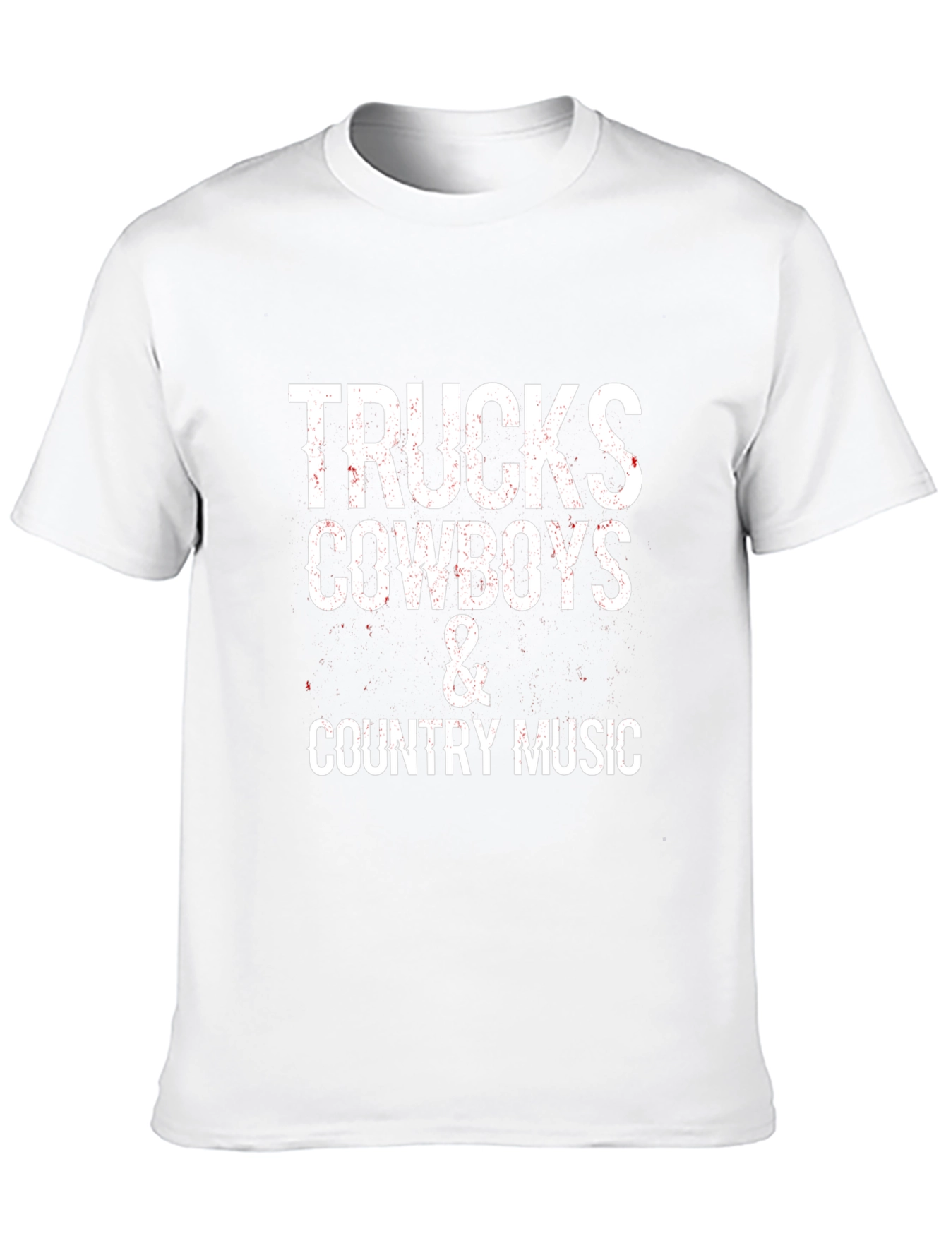 Trucks Cowboys & Country Music Graphic Tee