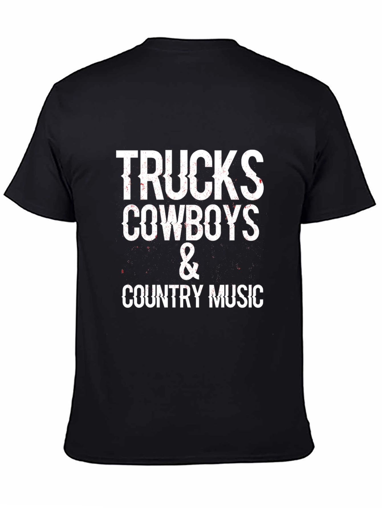 Trucks Cowboys & Country Music Graphic Tee