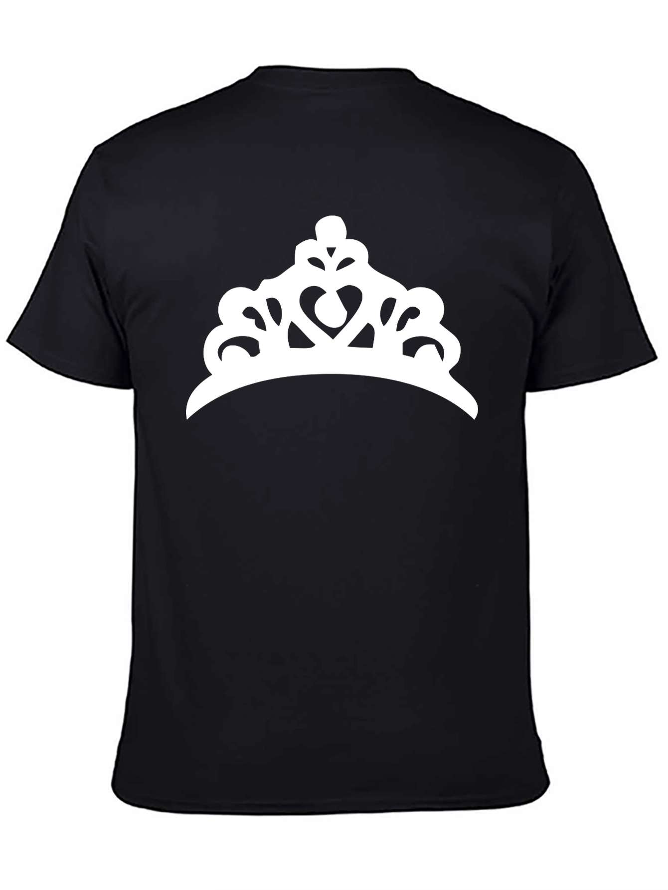 Crown Graphic Tee - Black