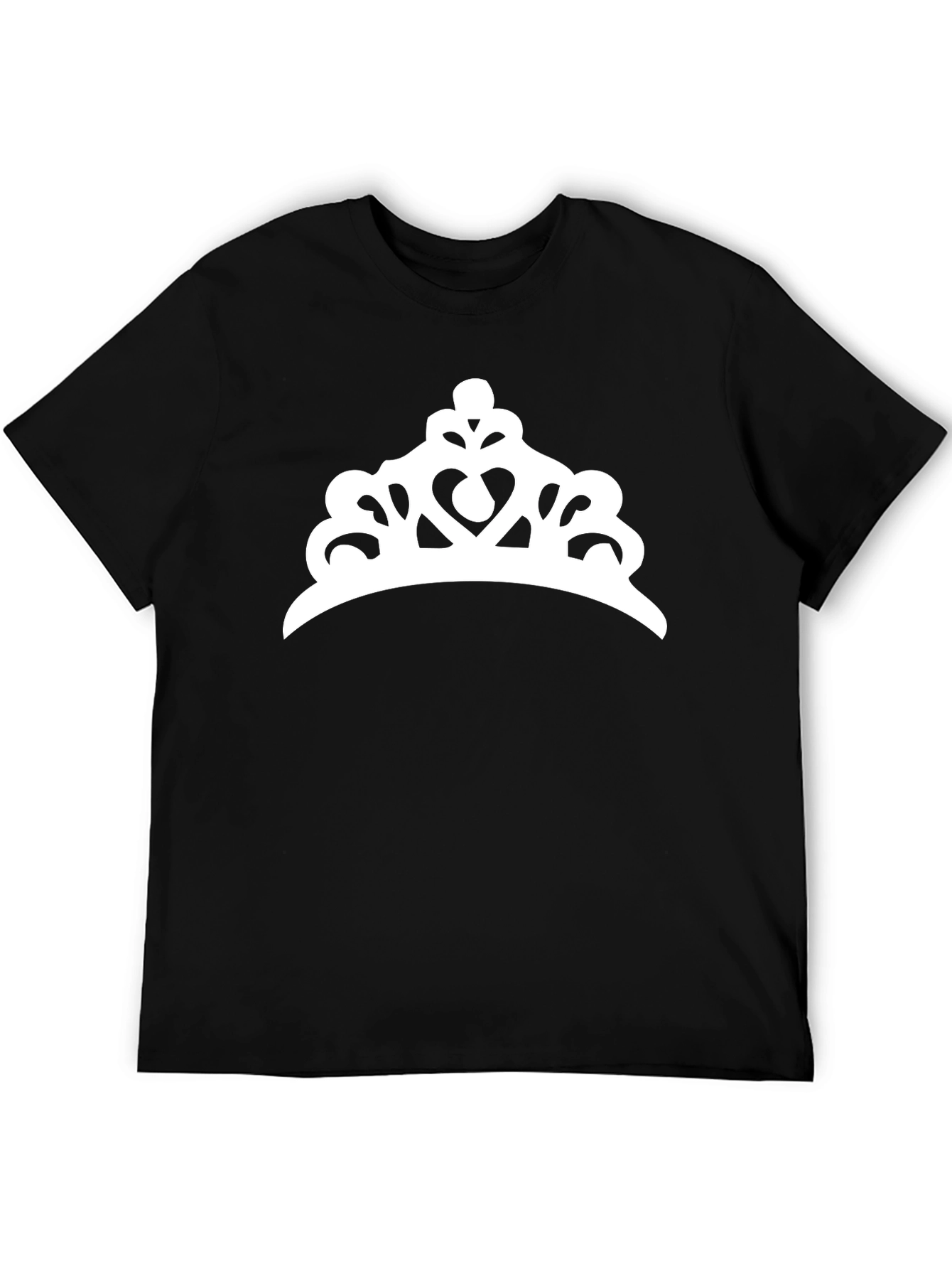 Crown Graphic Tee - Black