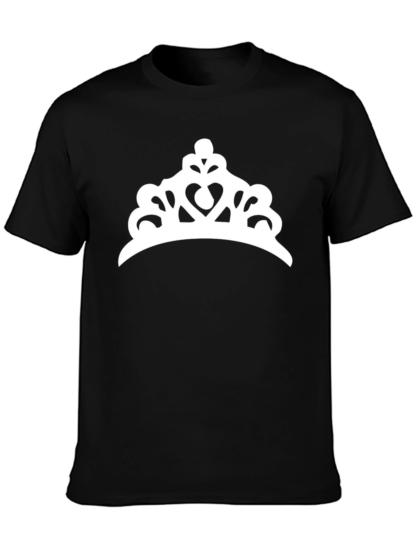 Crown Graphic Tee - Black