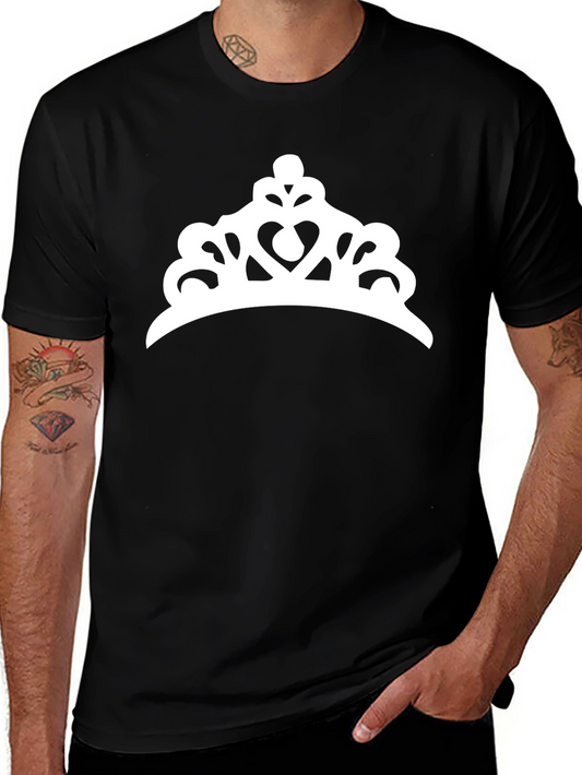 Crown Graphic Tee - Black