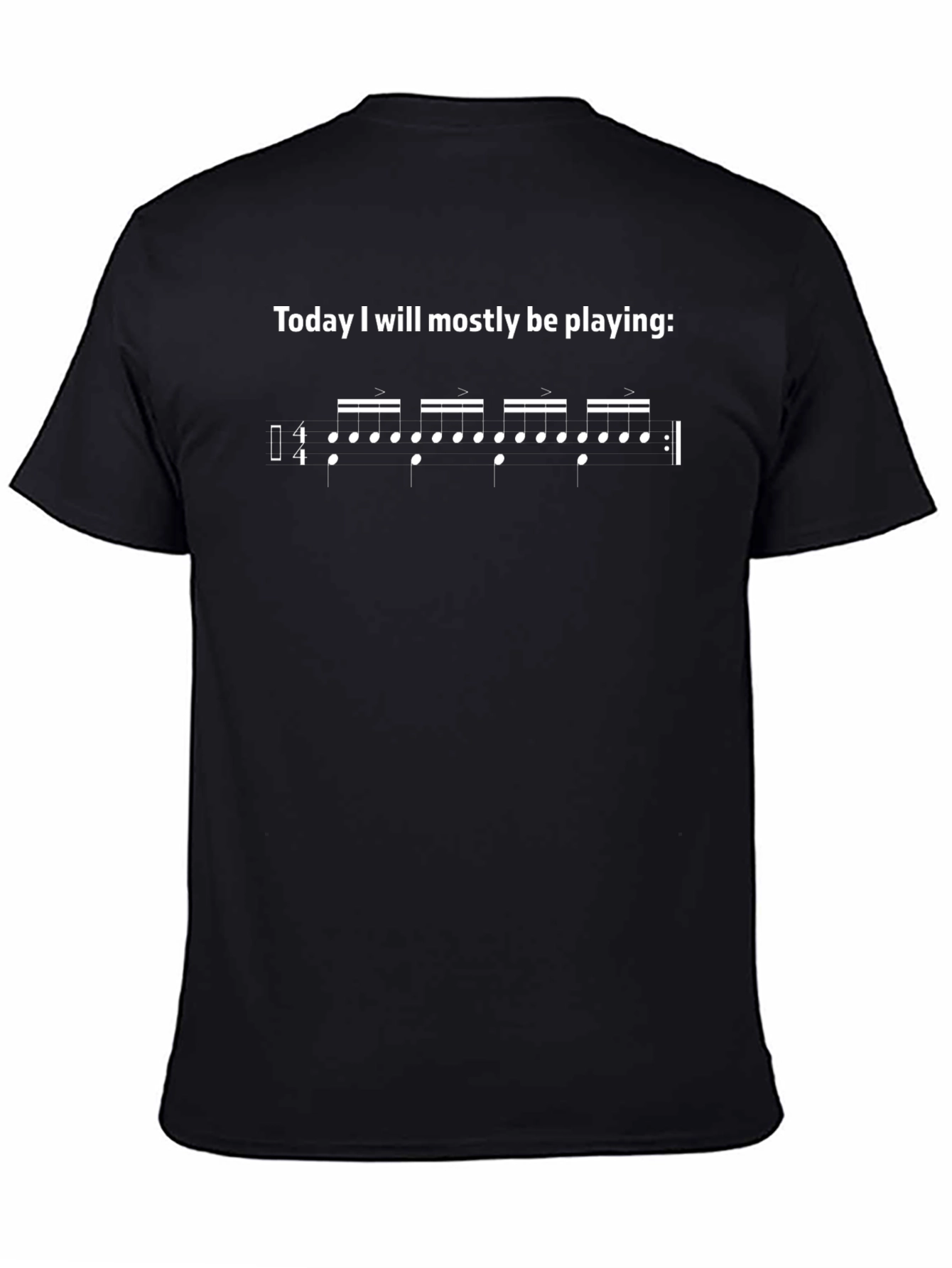 Drummers Rhythm T-Shirt - Percussion Music Gift
