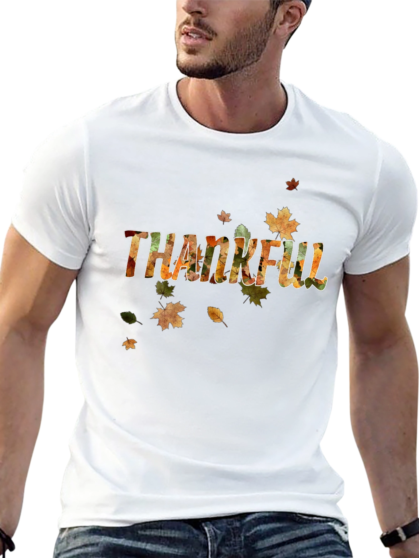 Thanksgiving Mens Black T-Shirt