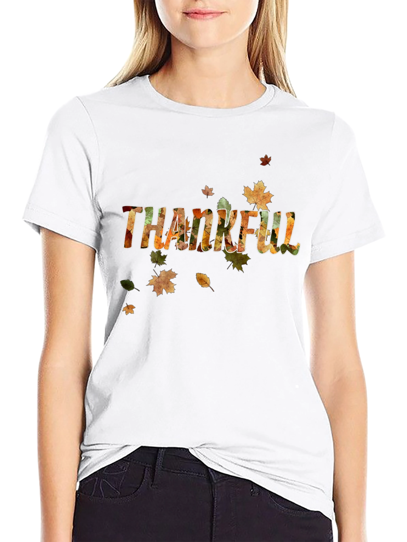 Thanksgiving Mens Black T-Shirt