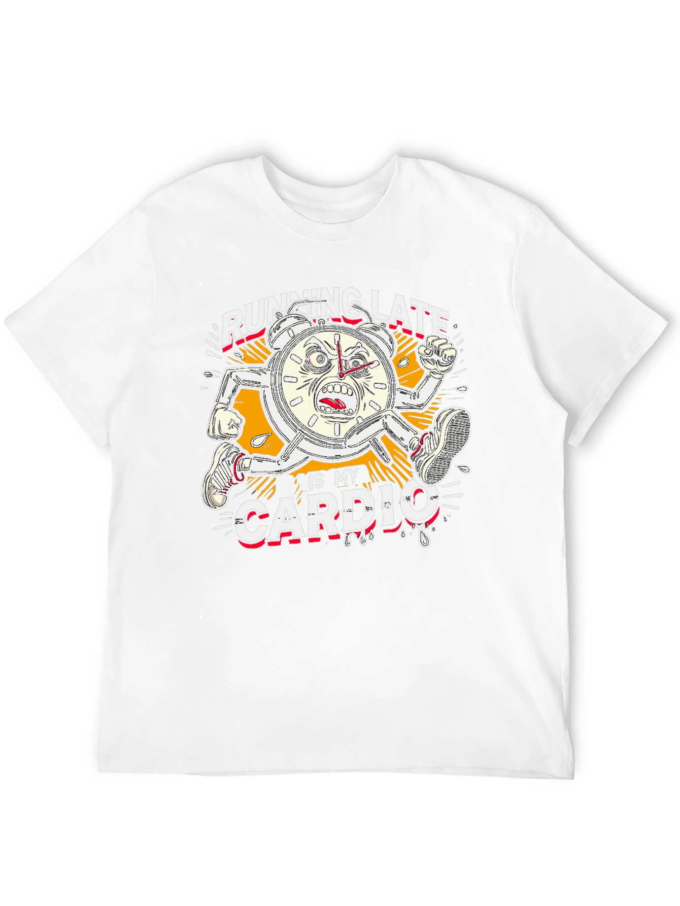 Running Late is My Cardio Graphic Tee