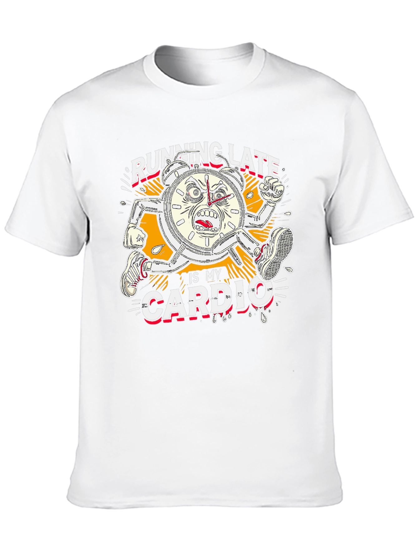 Running Late is My Cardio Graphic Tee