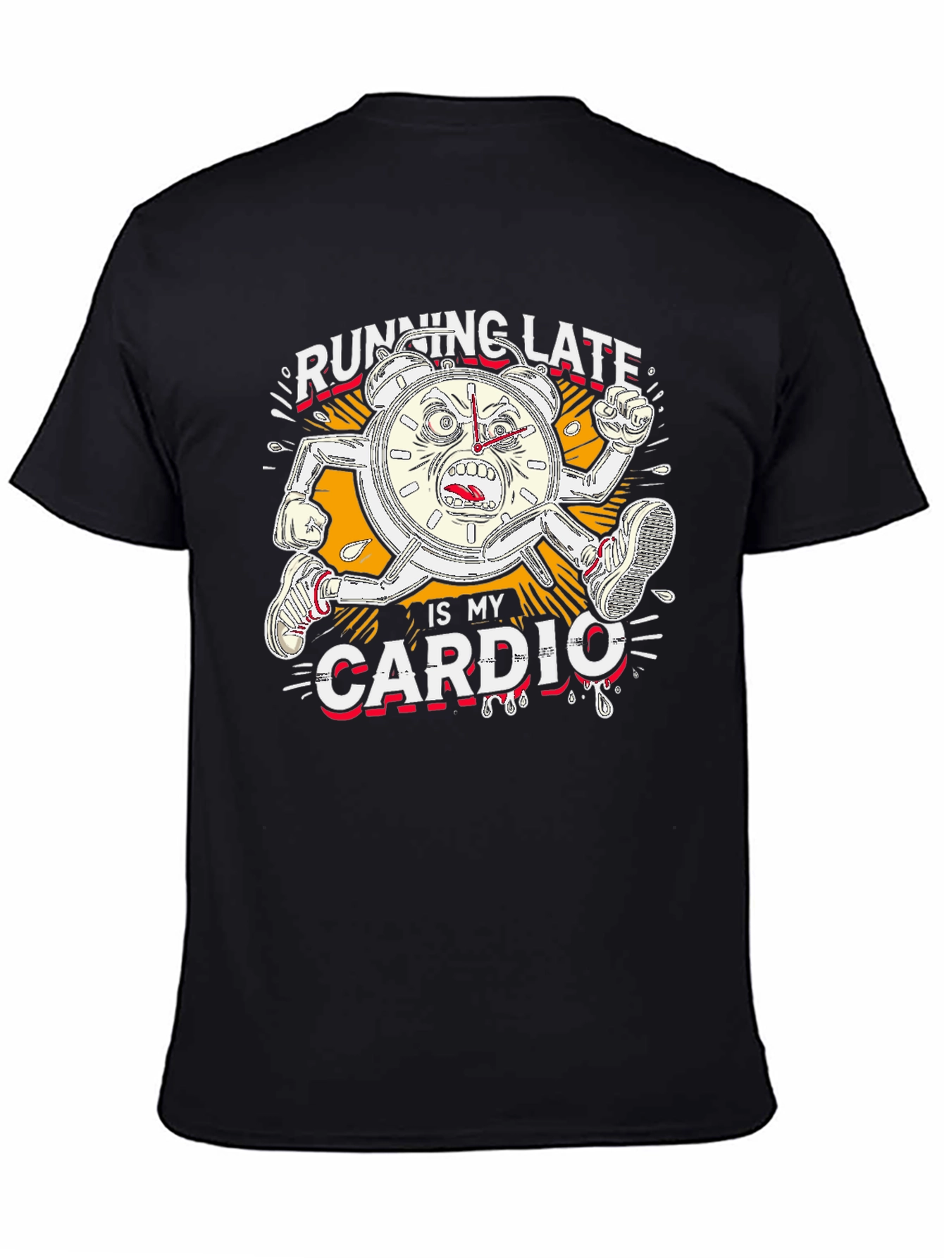 Running Late is My Cardio Graphic Tee