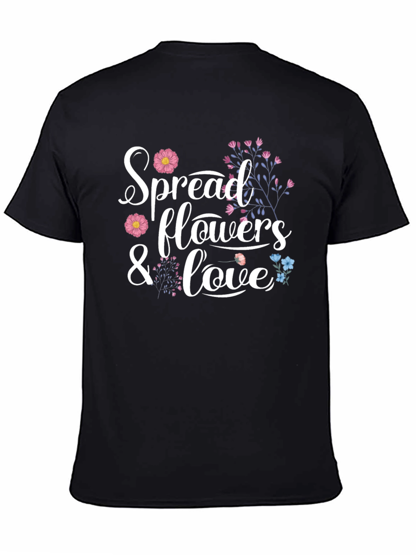 Spread Flowers and Love Graphic Tee