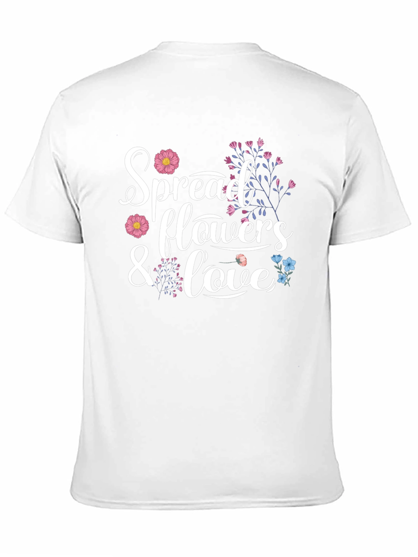 Spread Flowers and Love Graphic Tee