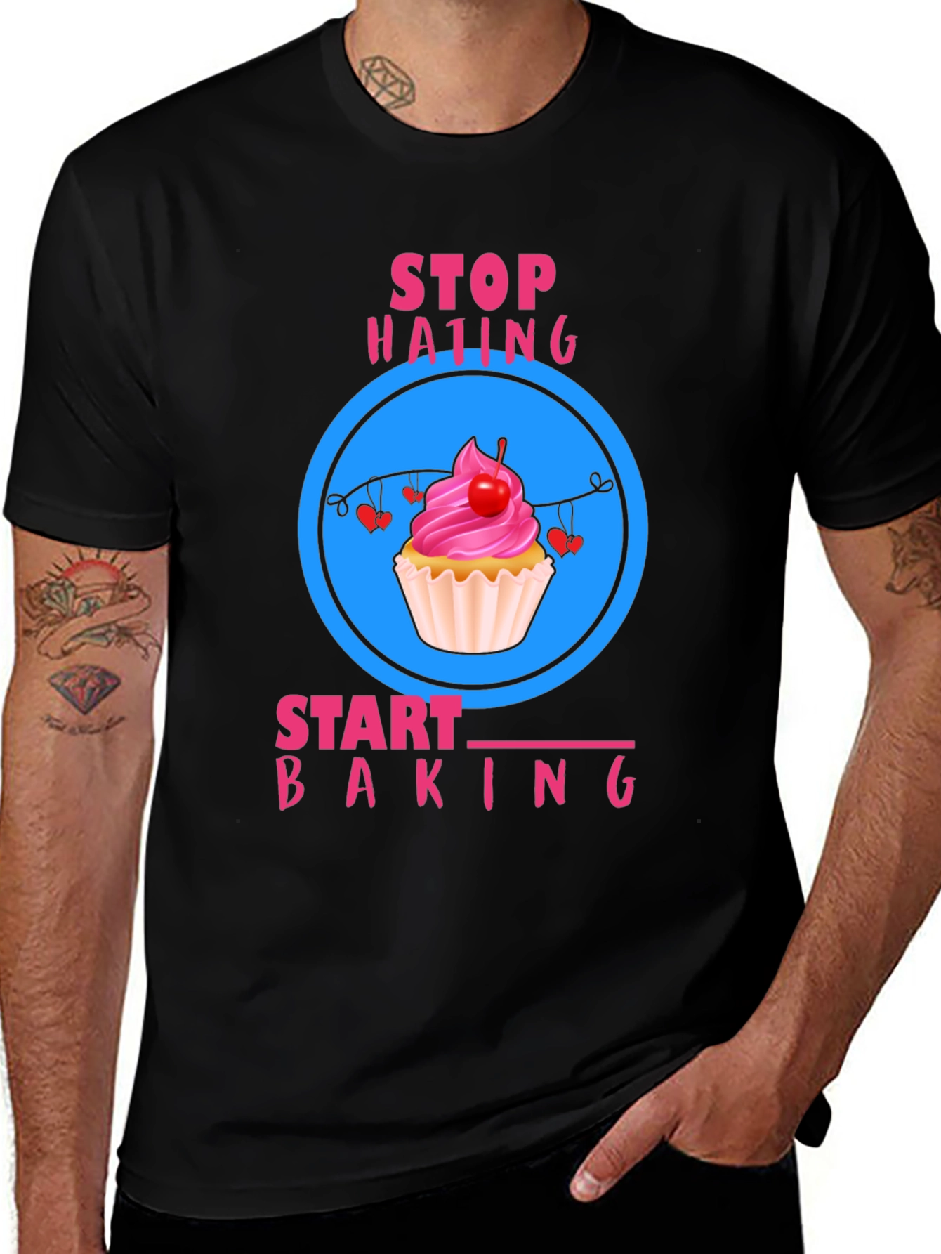 Stop Hating Start Baking T-Shirt