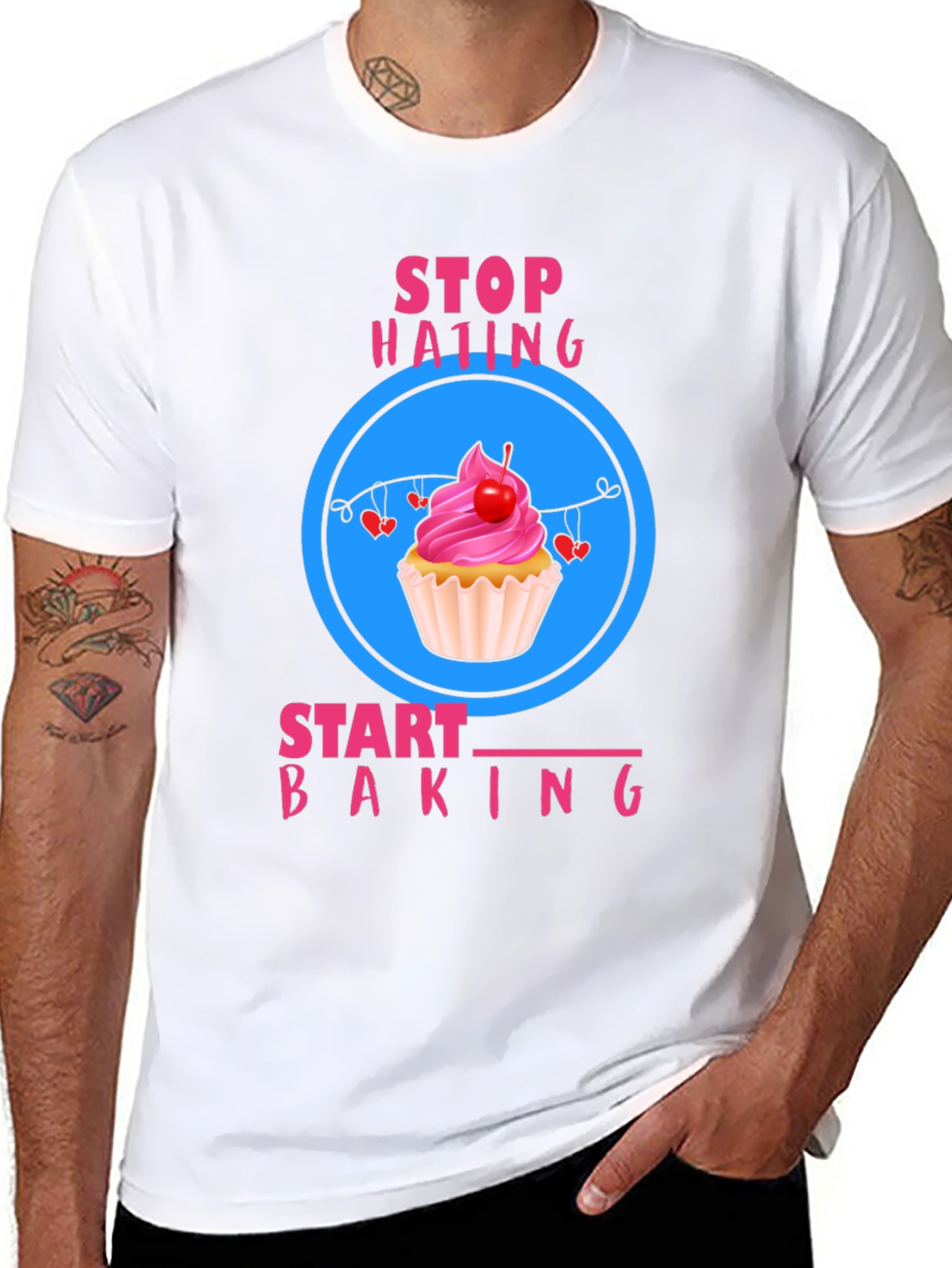 Stop Hating Start Baking T-Shirt