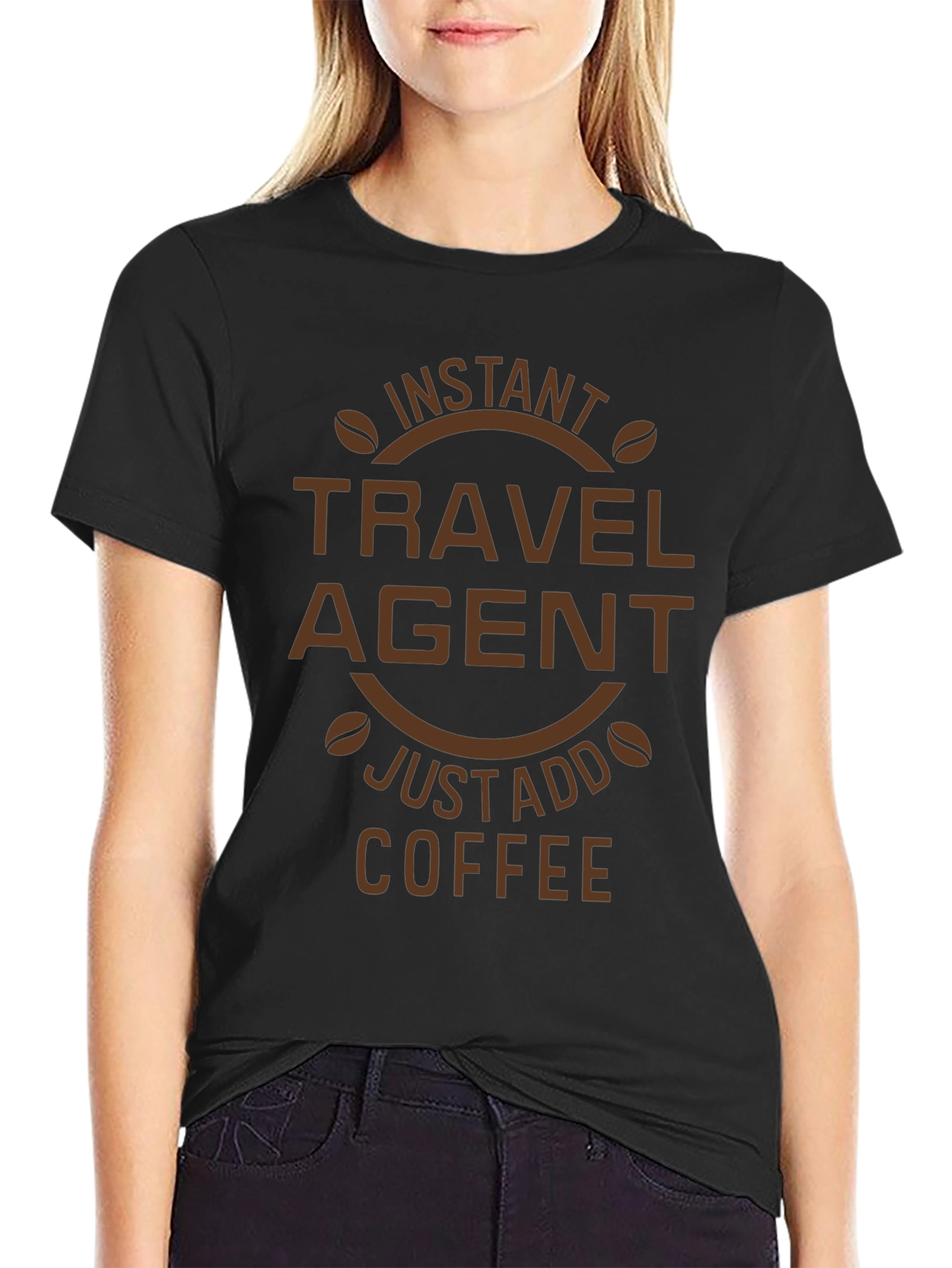 Instant Travel Agent Coffee T-Shirt