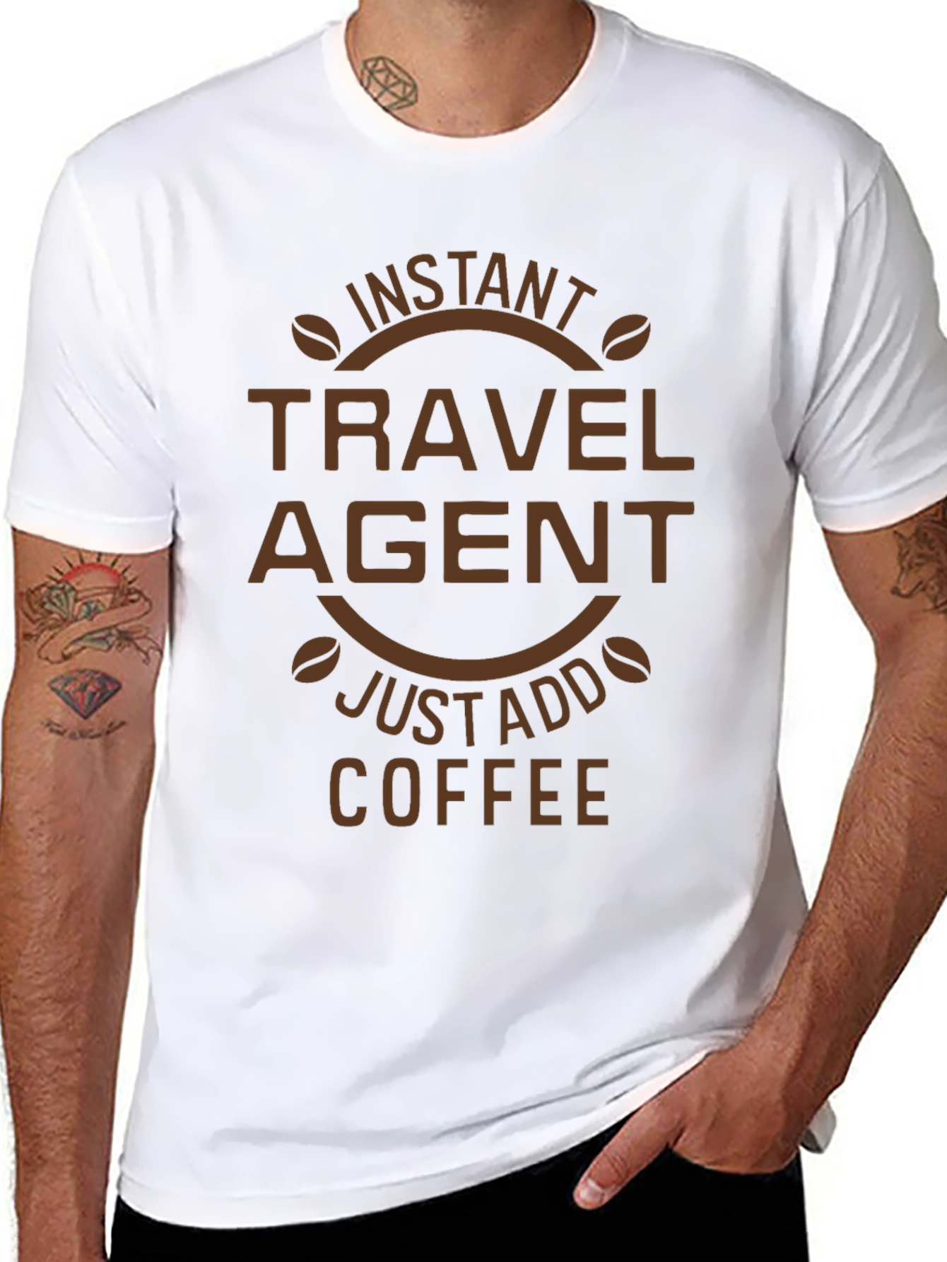 Instant Travel Agent Coffee T-Shirt