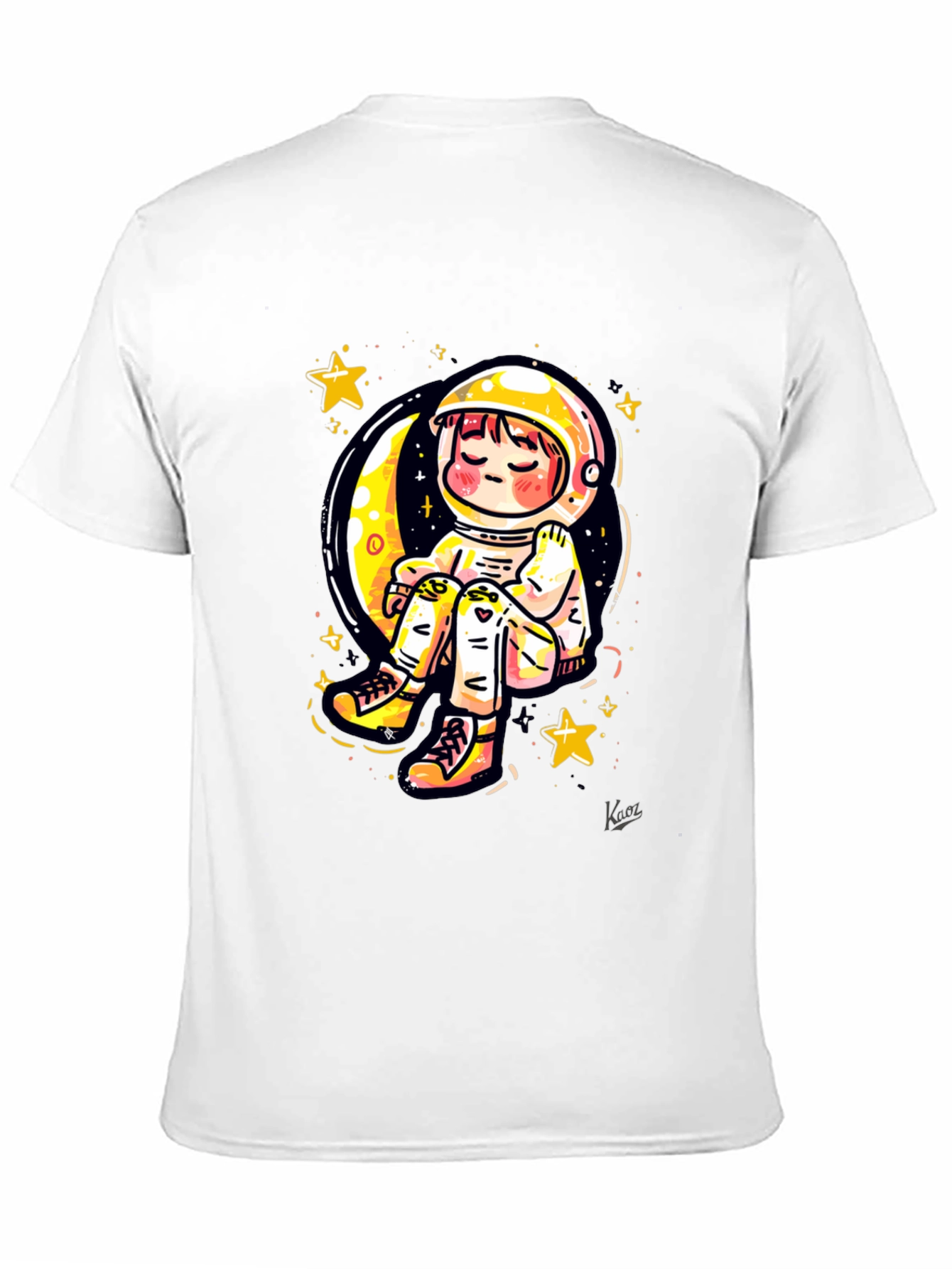 Astronaut Moon Dreamer Graphic T-Shirt