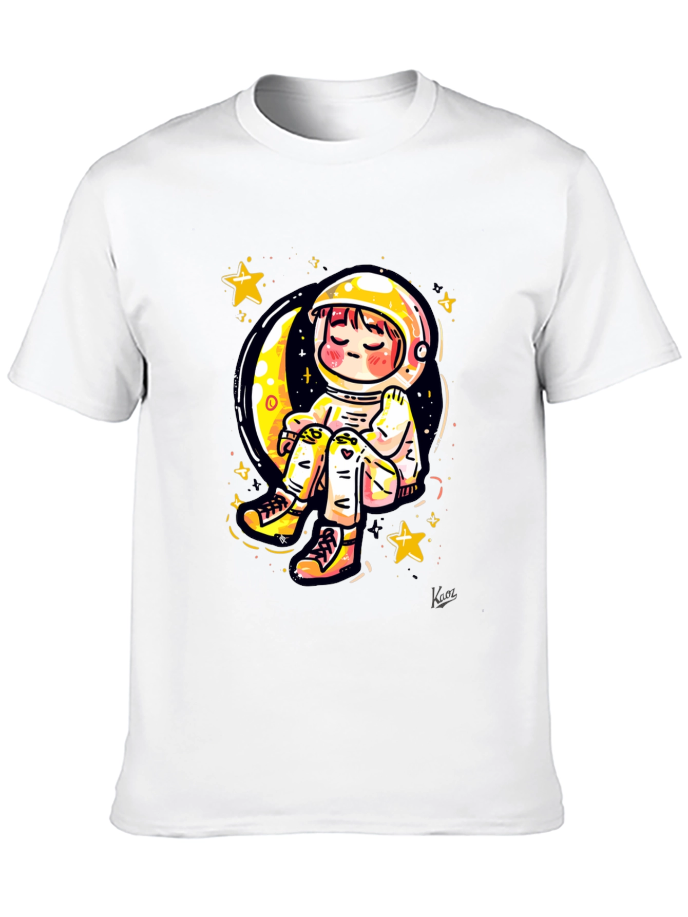 Astronaut Moon Dreamer Graphic T-Shirt