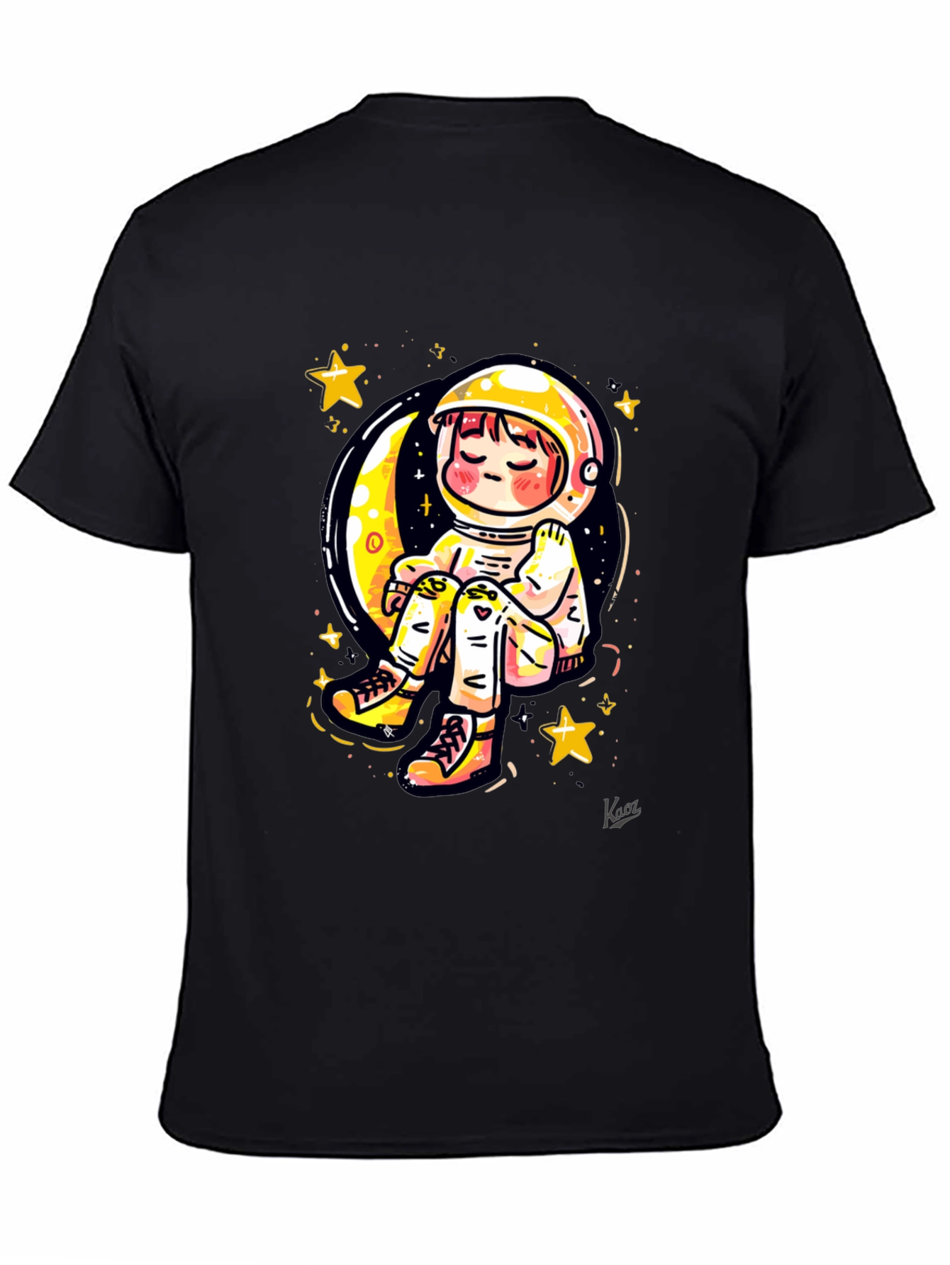 Astronaut Moon Dreamer Graphic T-Shirt
