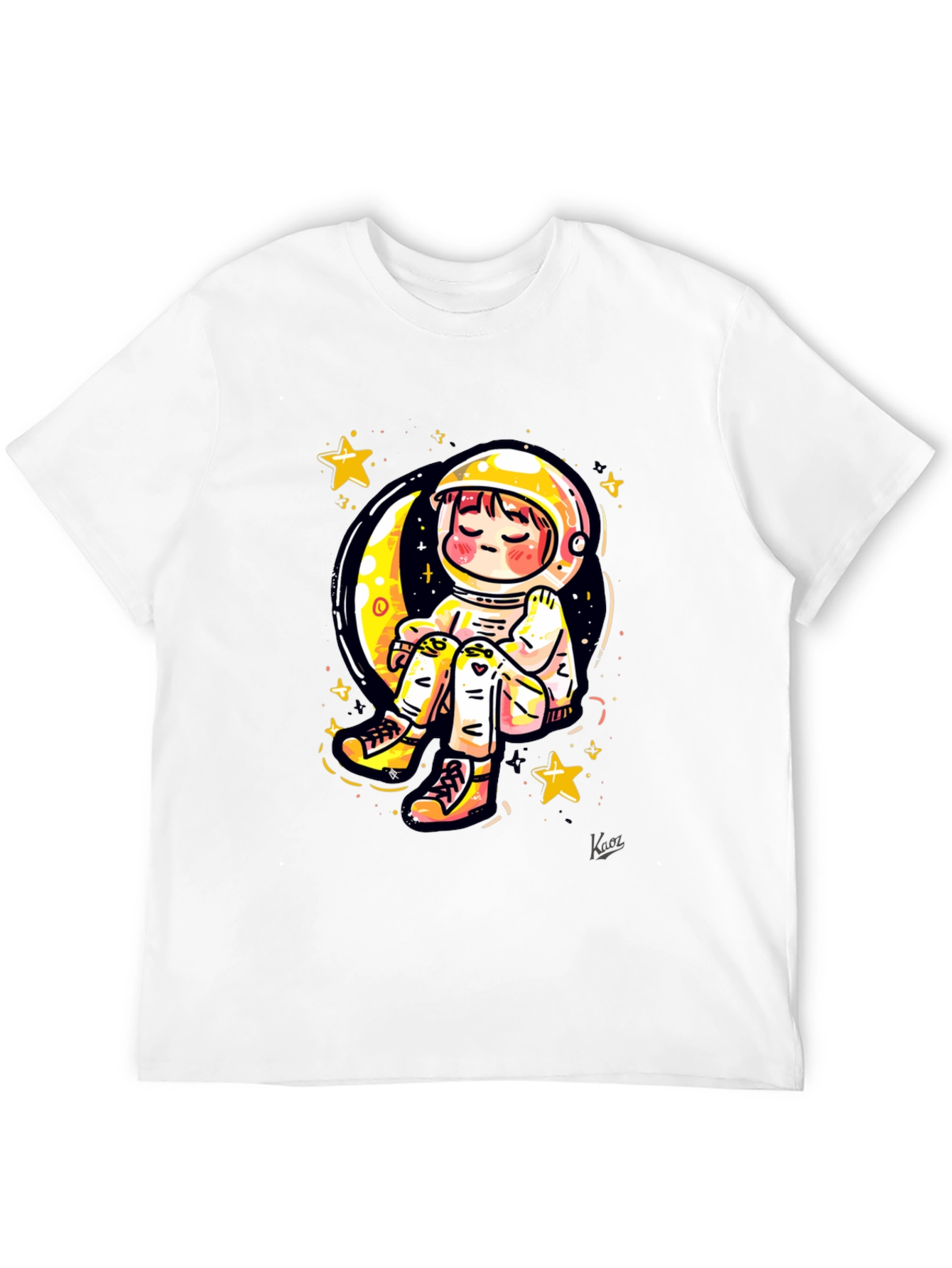 Astronaut Moon Dreamer Graphic T-Shirt
