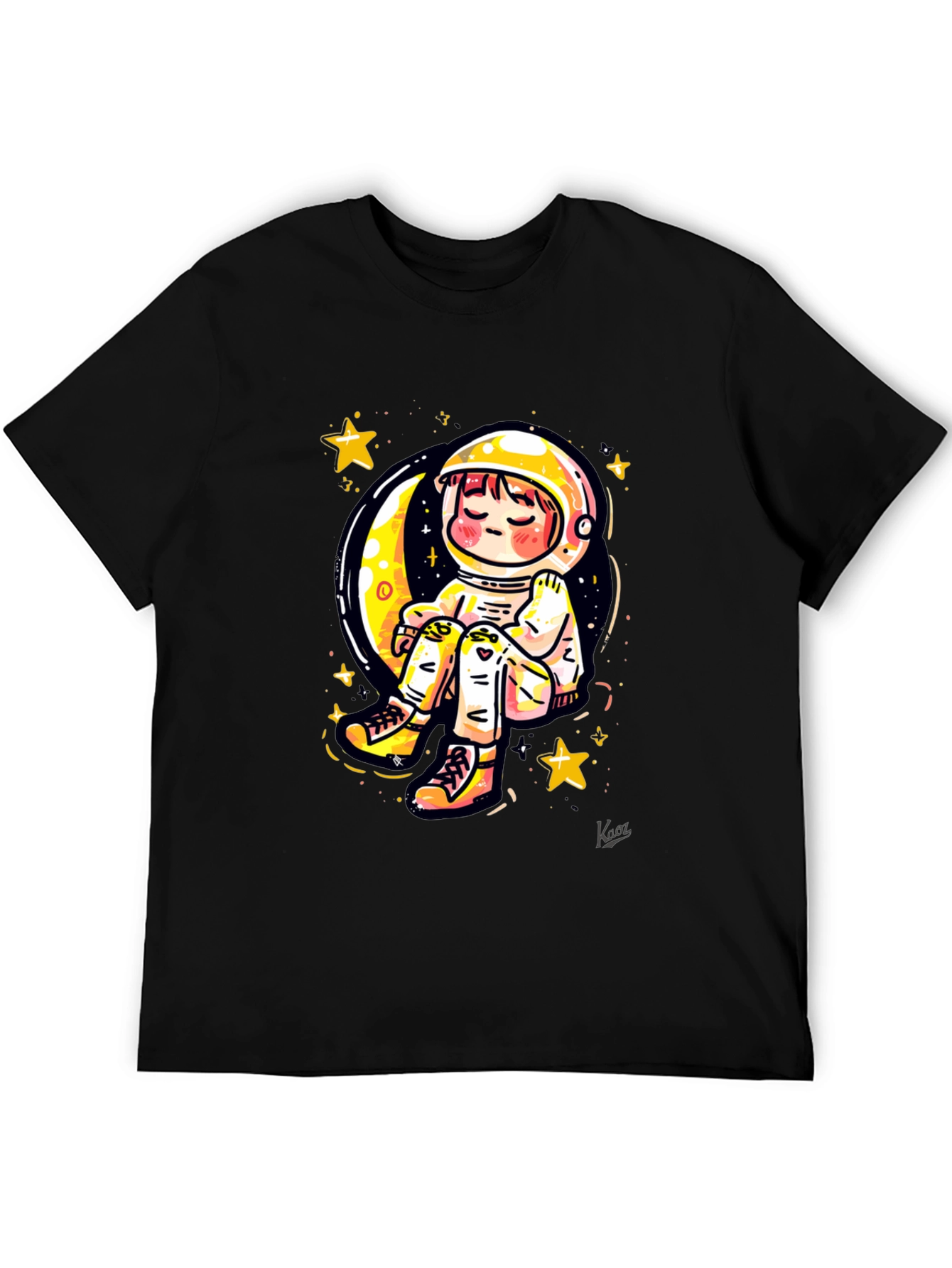 Astronaut Moon Dreamer Graphic T-Shirt