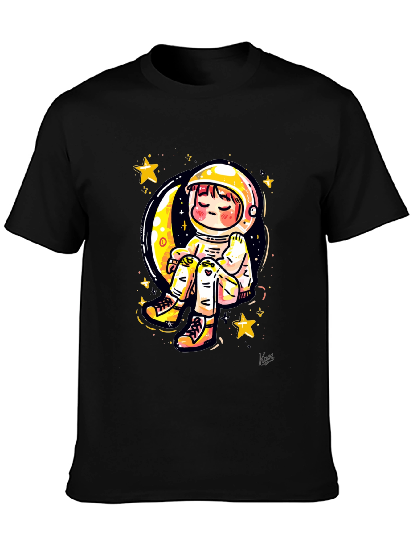 Astronaut Moon Dreamer Graphic T-Shirt