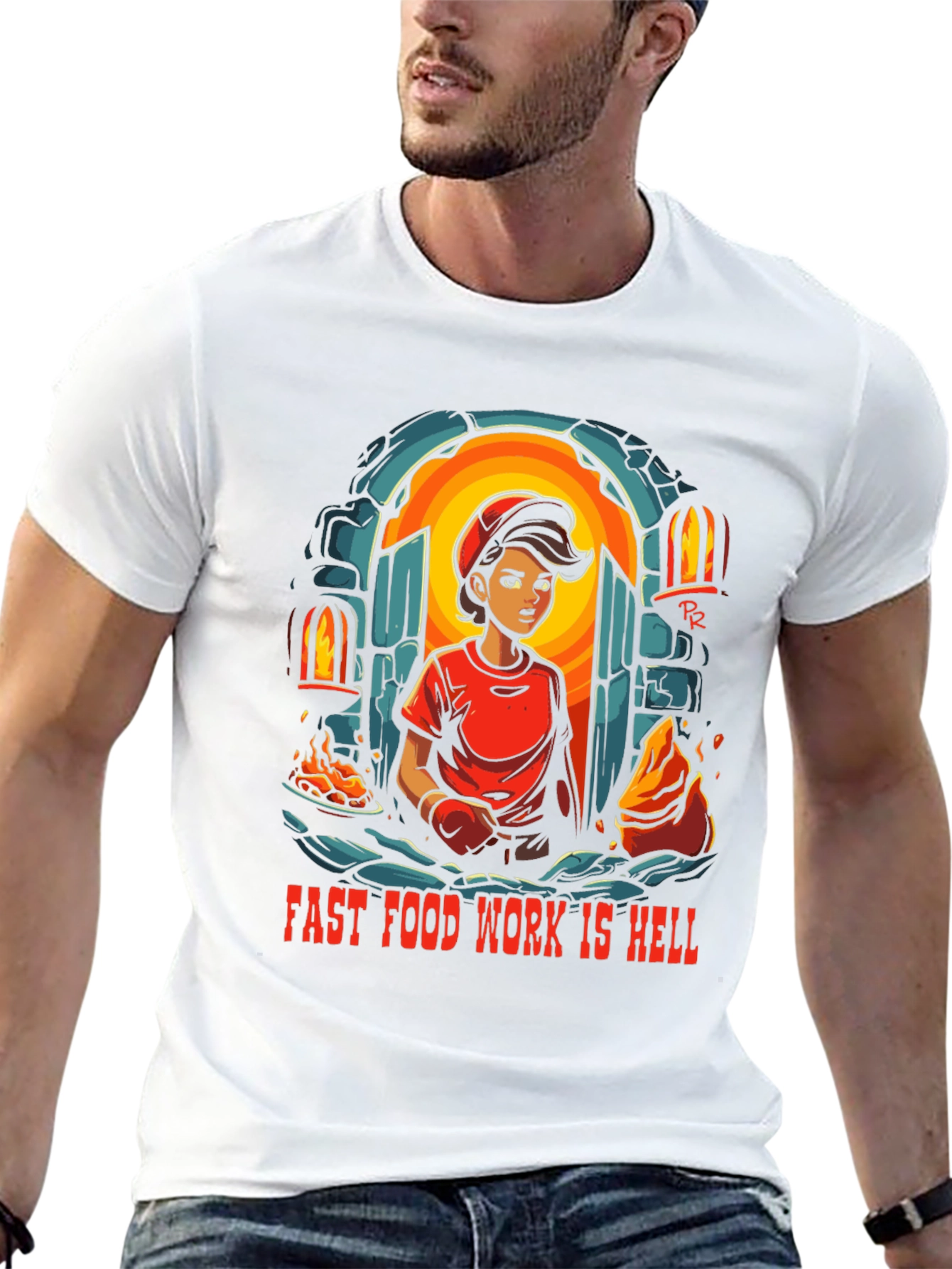 Fast Food Work is Hell T-Shirt