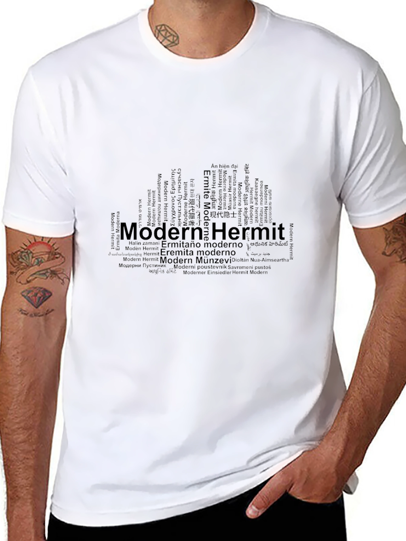 Modern Hermit Graphic T-Shirt
