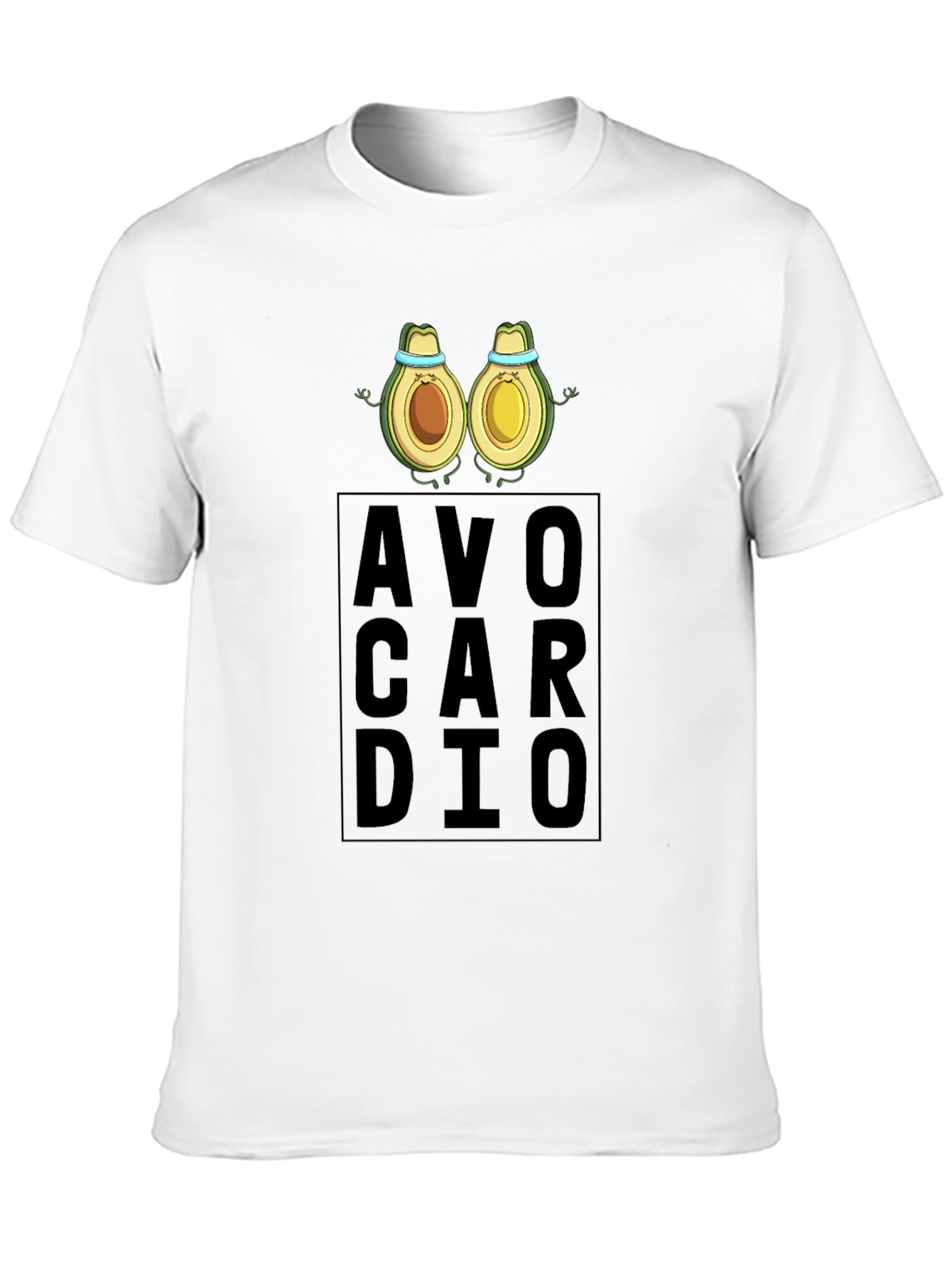 AvoCardio Mens Black T-Shirt