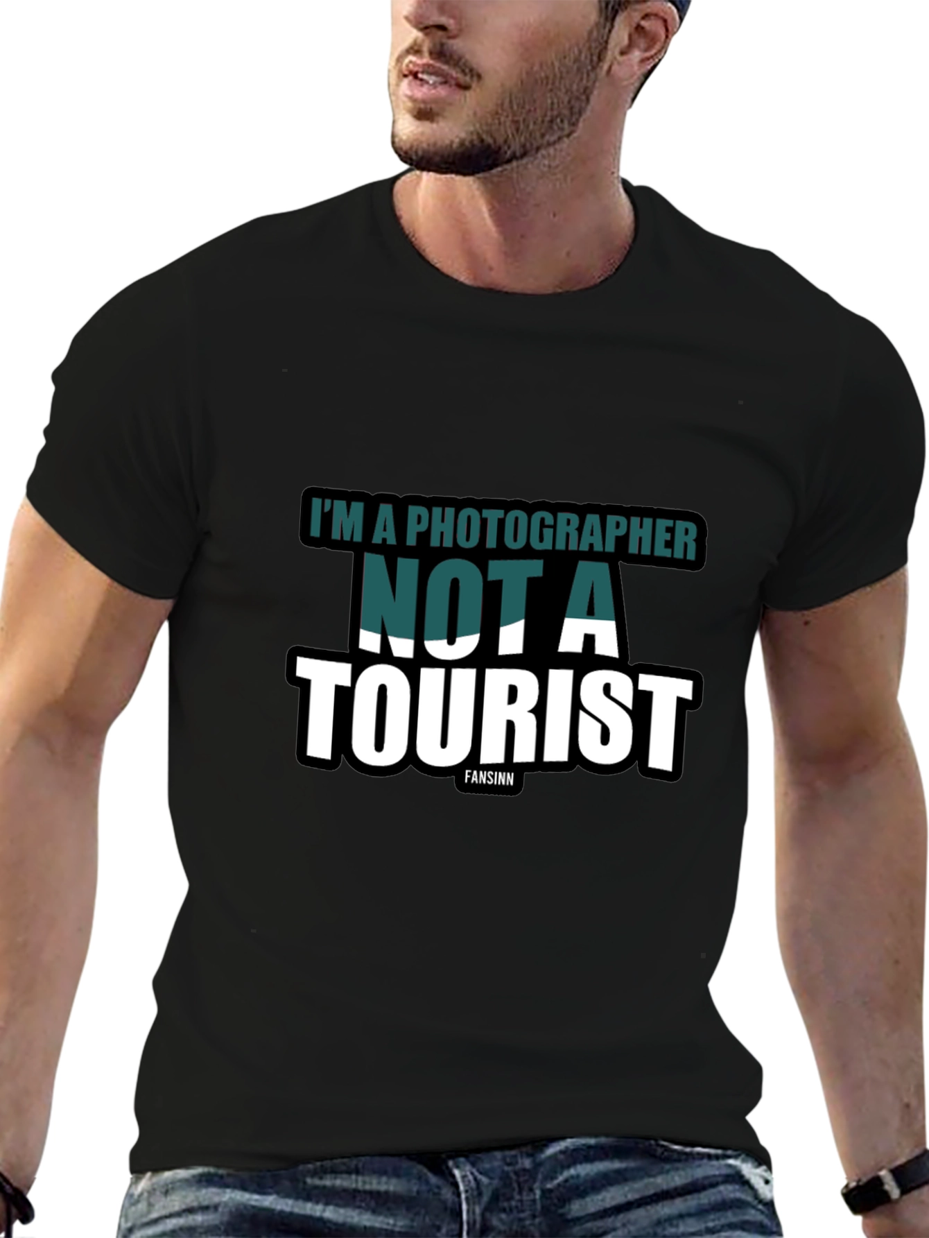Photographer Not a Tourist Graphic T-Shirt