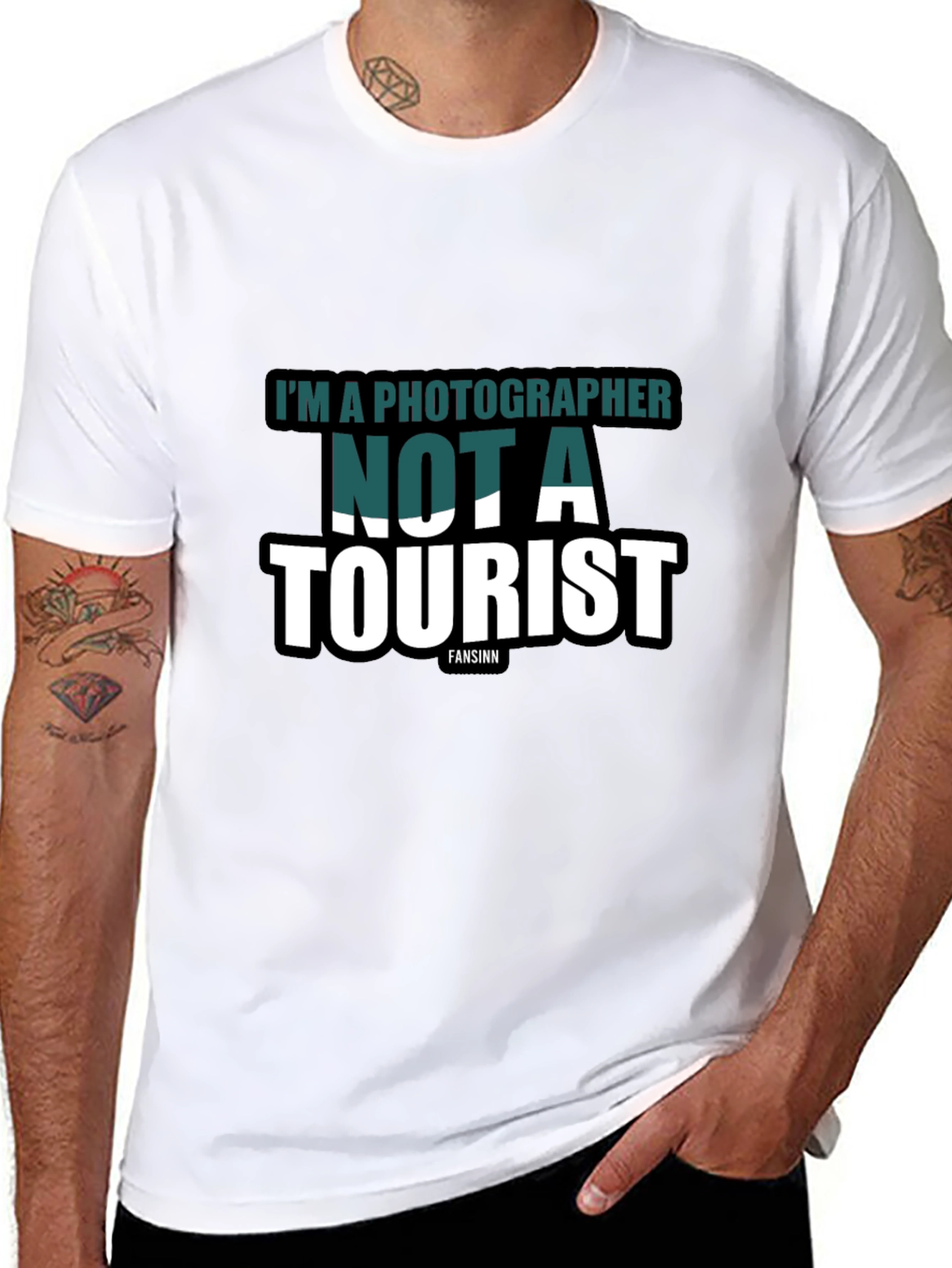 Photographer Not a Tourist Graphic T-Shirt