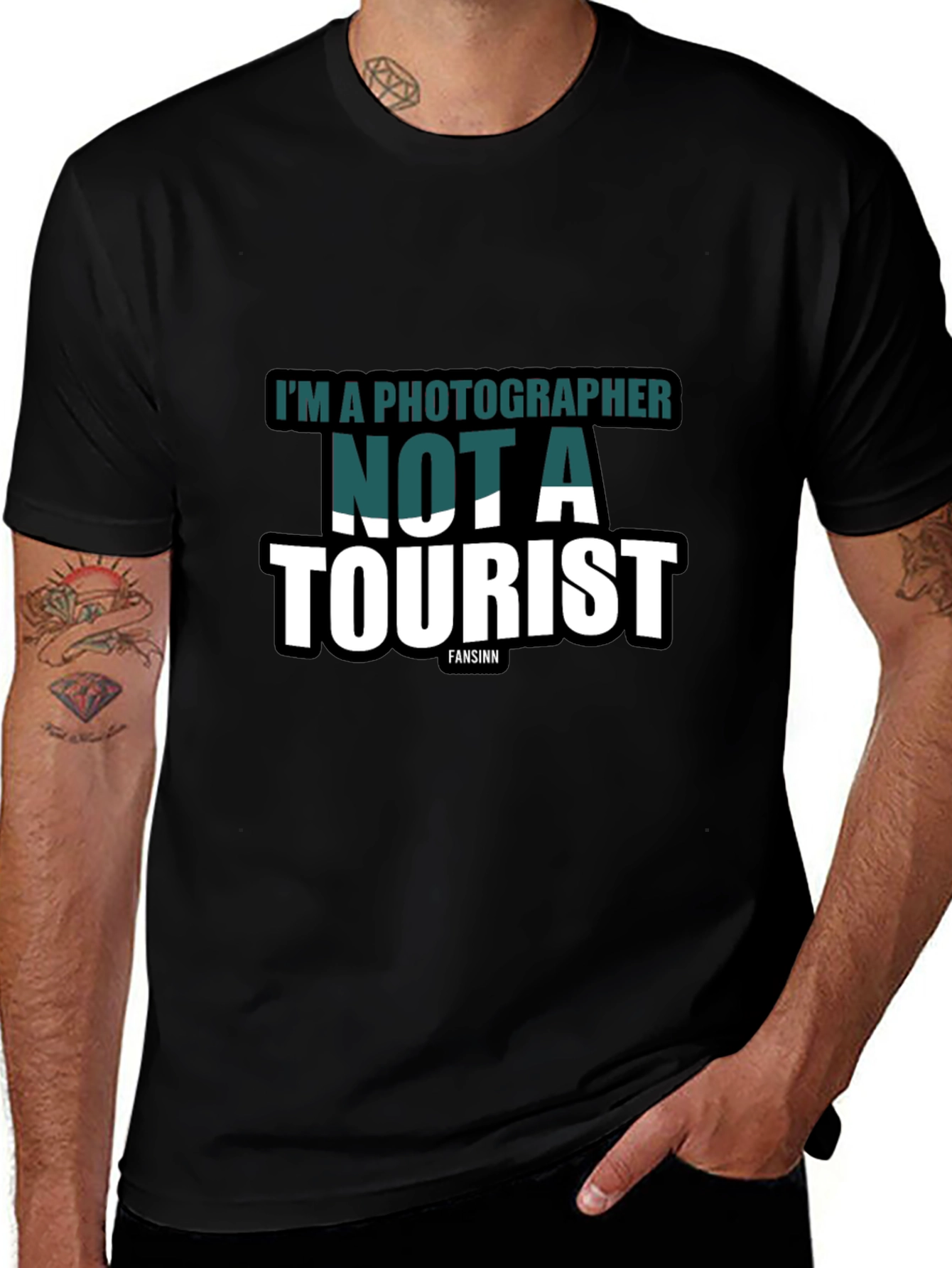 Photographer Not a Tourist Graphic T-Shirt