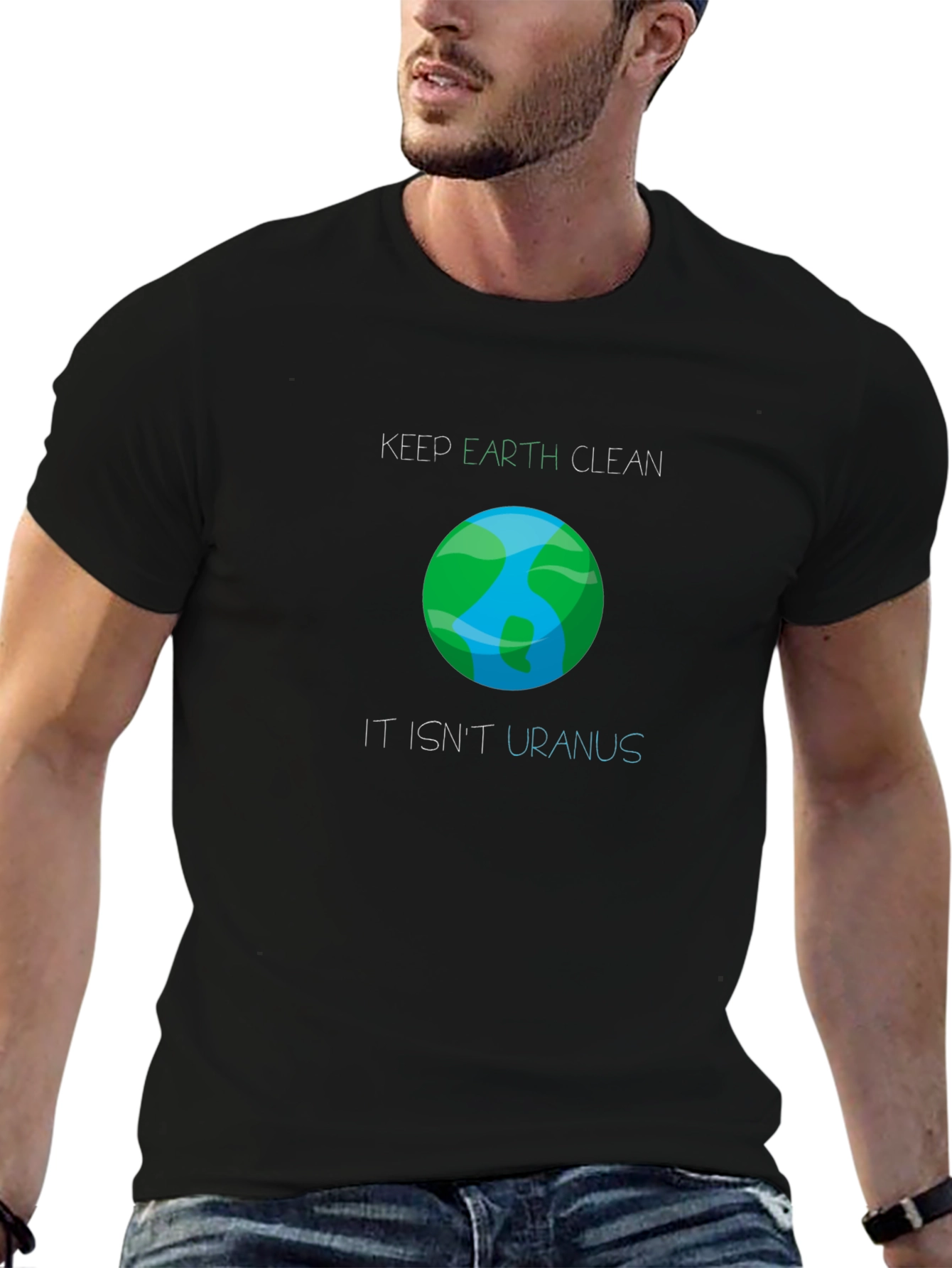 Keep Earth Clean T-Shirt - Environmental Awareness