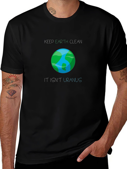 Keep Earth Clean T-Shirt - Environmental Awareness