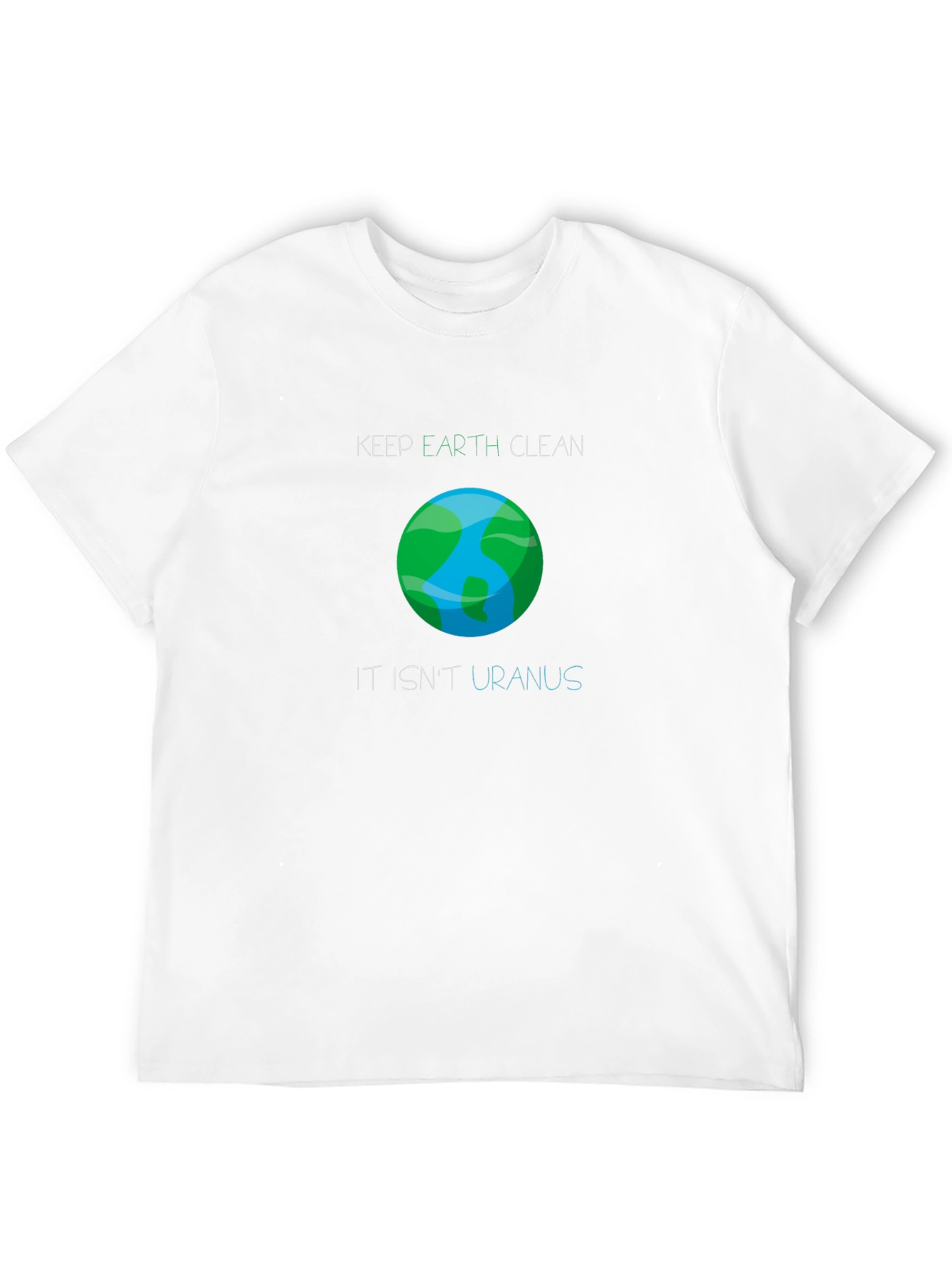 Keep Earth Clean T-Shirt - Environmental Awareness