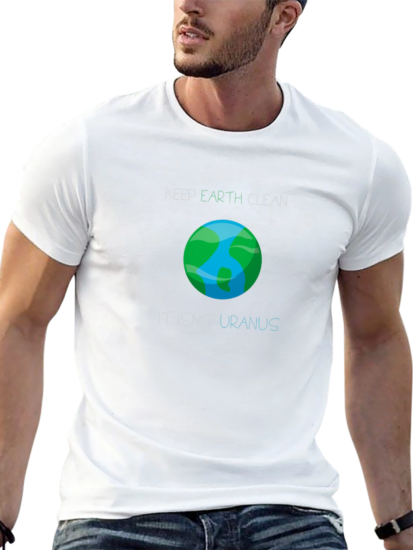 Keep Earth Clean T-Shirt - Environmental Awareness