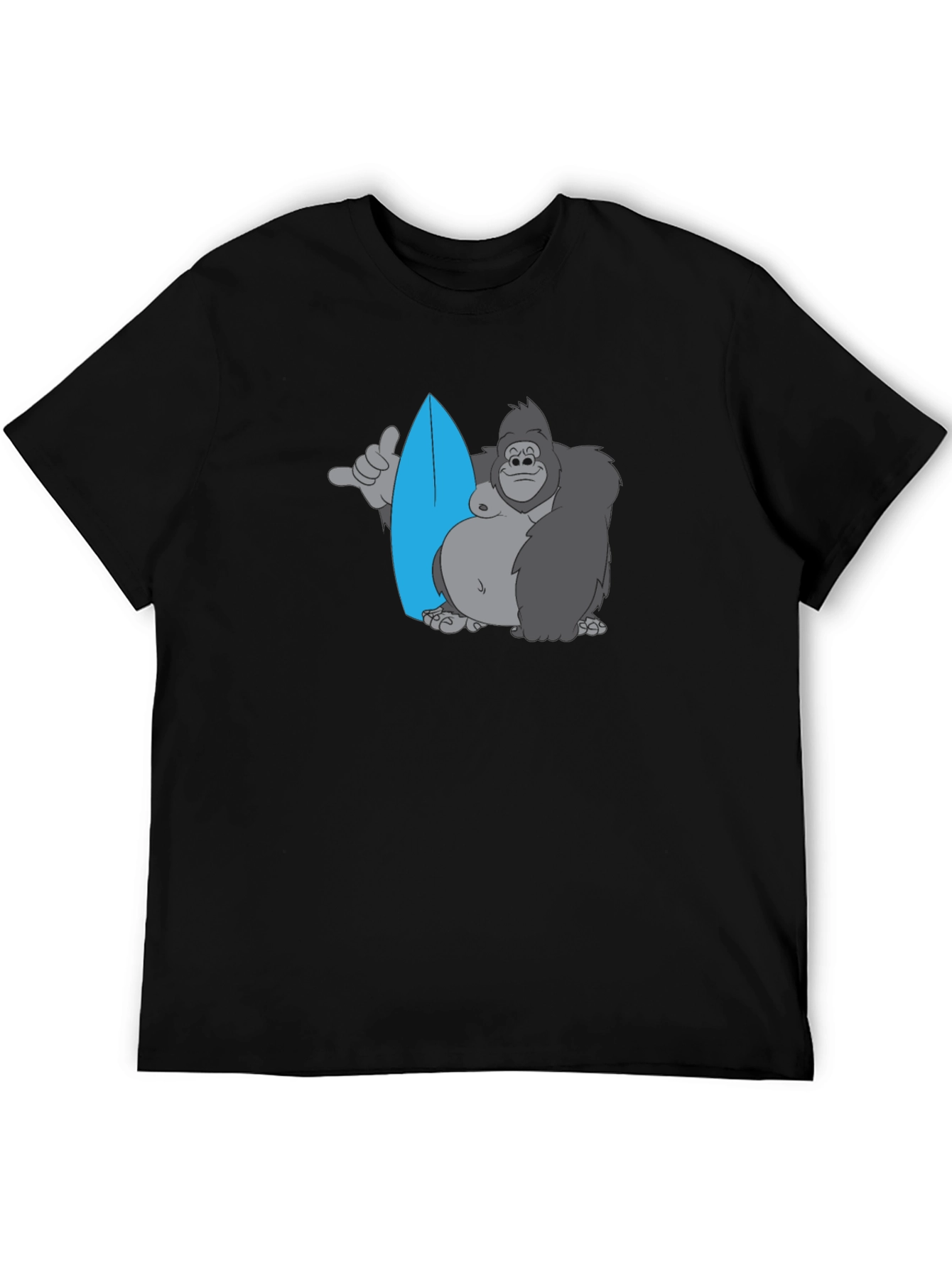 Surfing Gorilla Graphic T-Shirt - Relaxed Fit