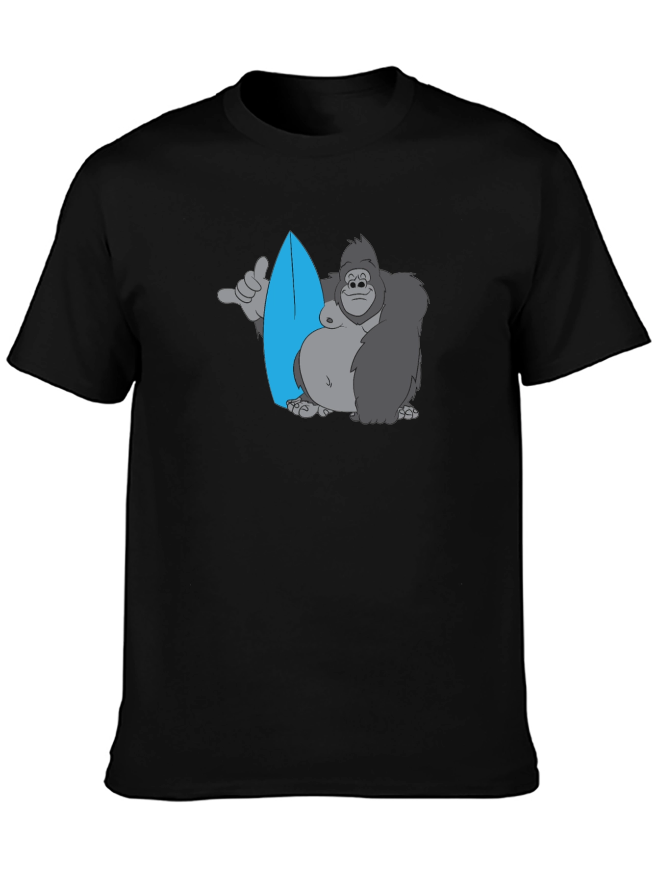 Surfing Gorilla Graphic T-Shirt - Relaxed Fit
