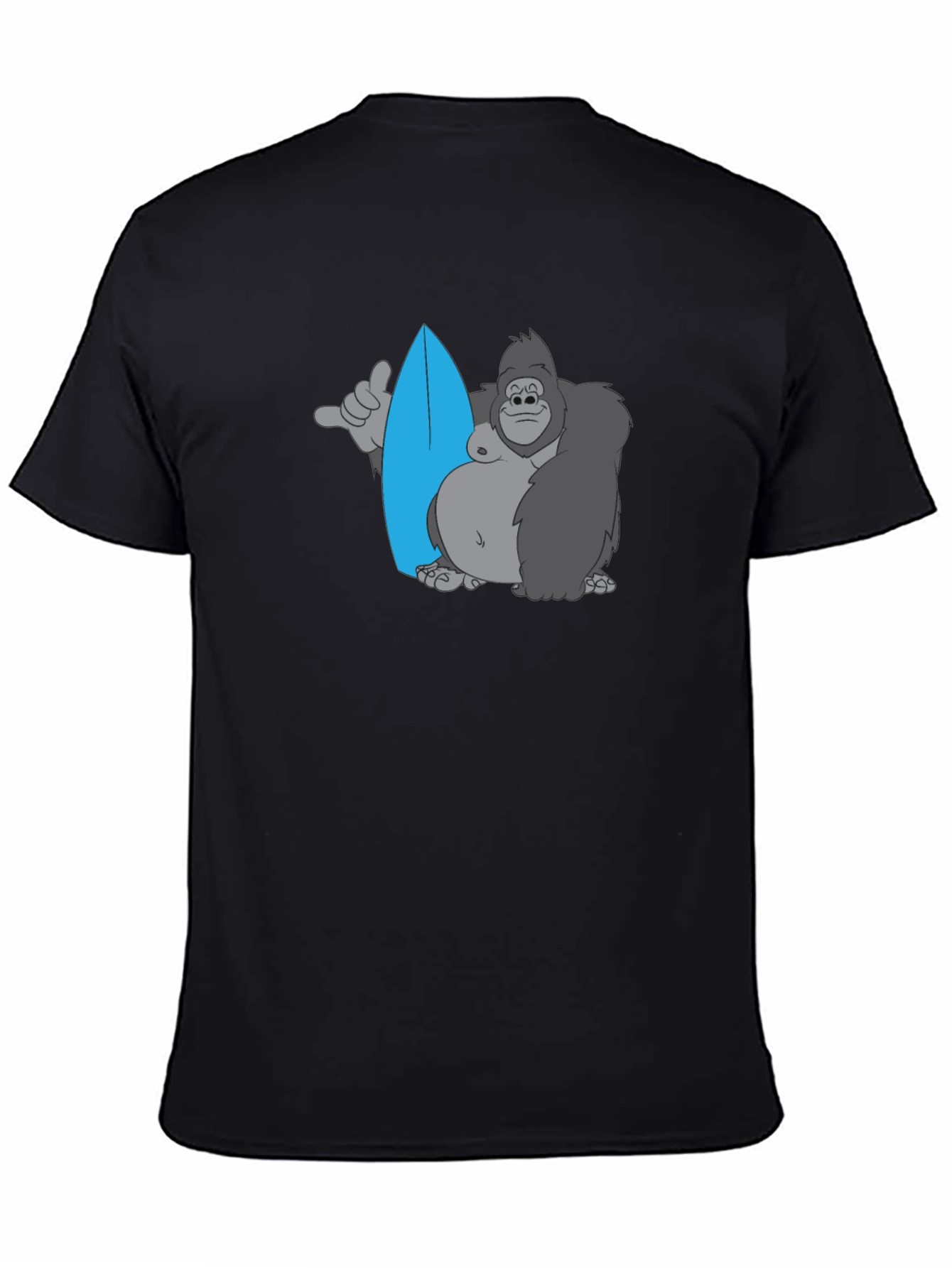 Surfing Gorilla Graphic T-Shirt - Relaxed Fit