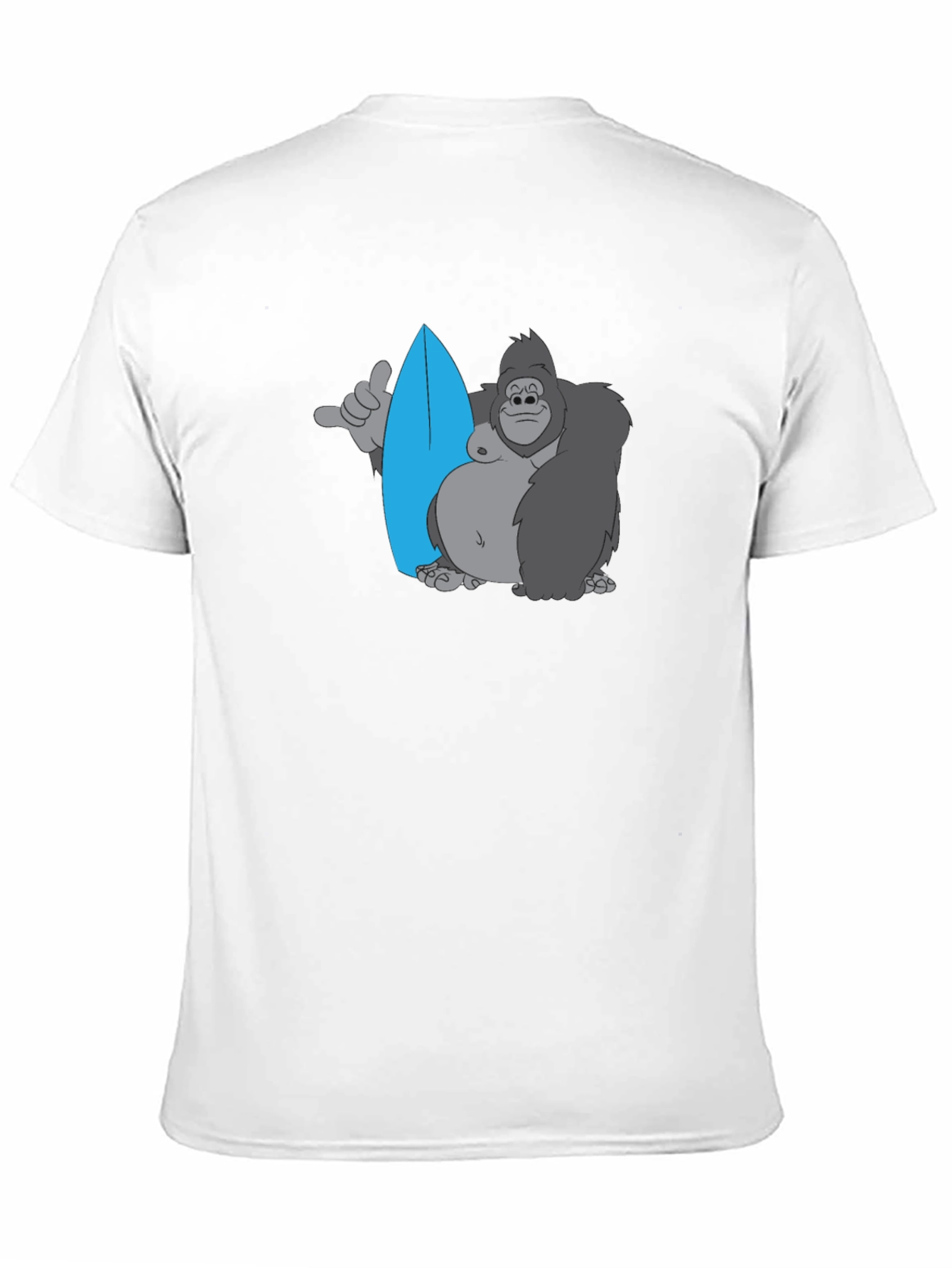 Surfing Gorilla Graphic T-Shirt - Relaxed Fit