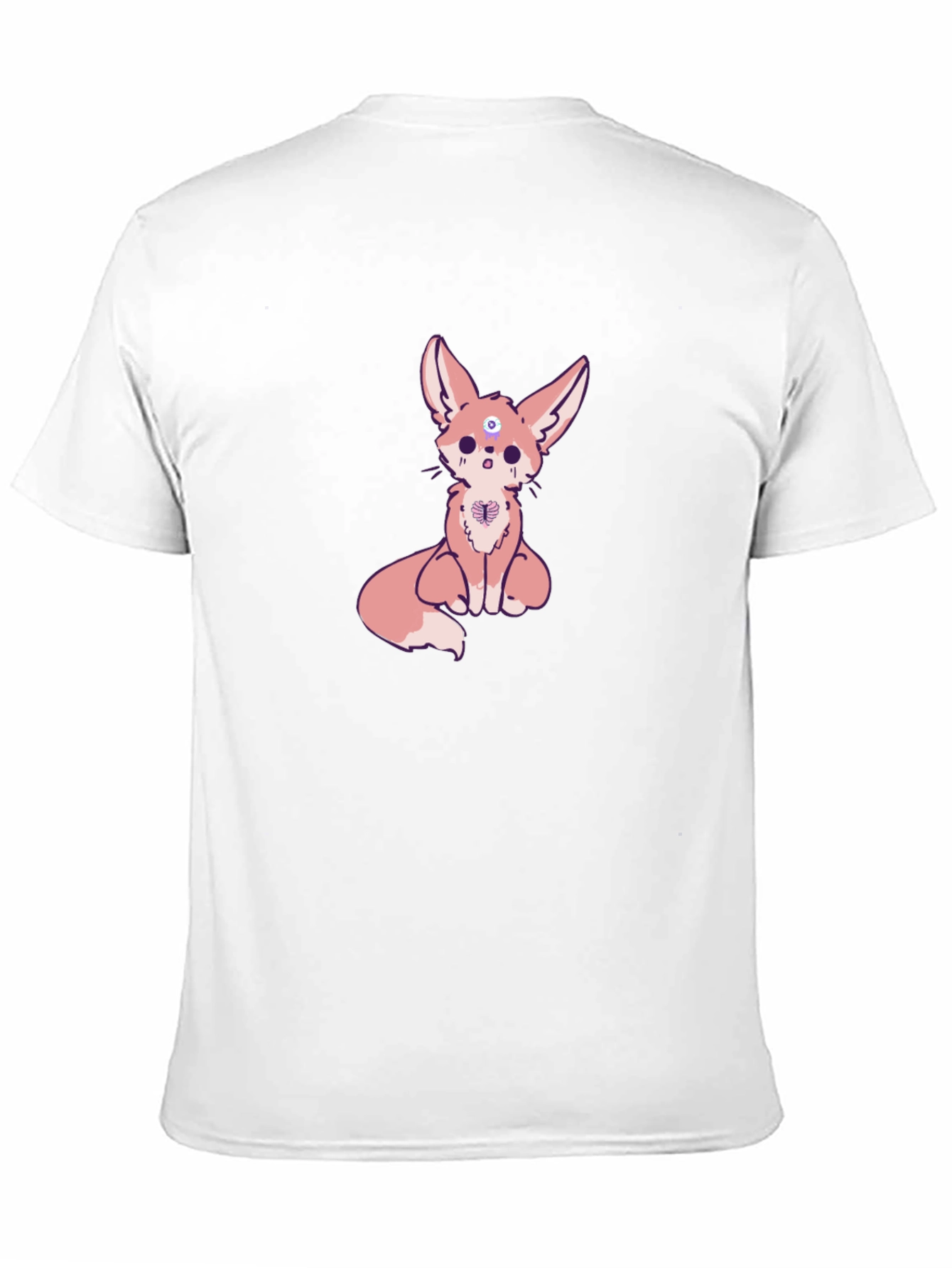 Mystic Fox Graphic Tee - Stylish Cotton Comfort