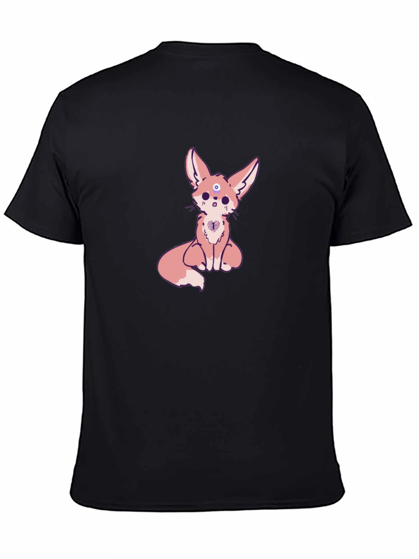 Mystic Fox Graphic Tee - Stylish Cotton Comfort